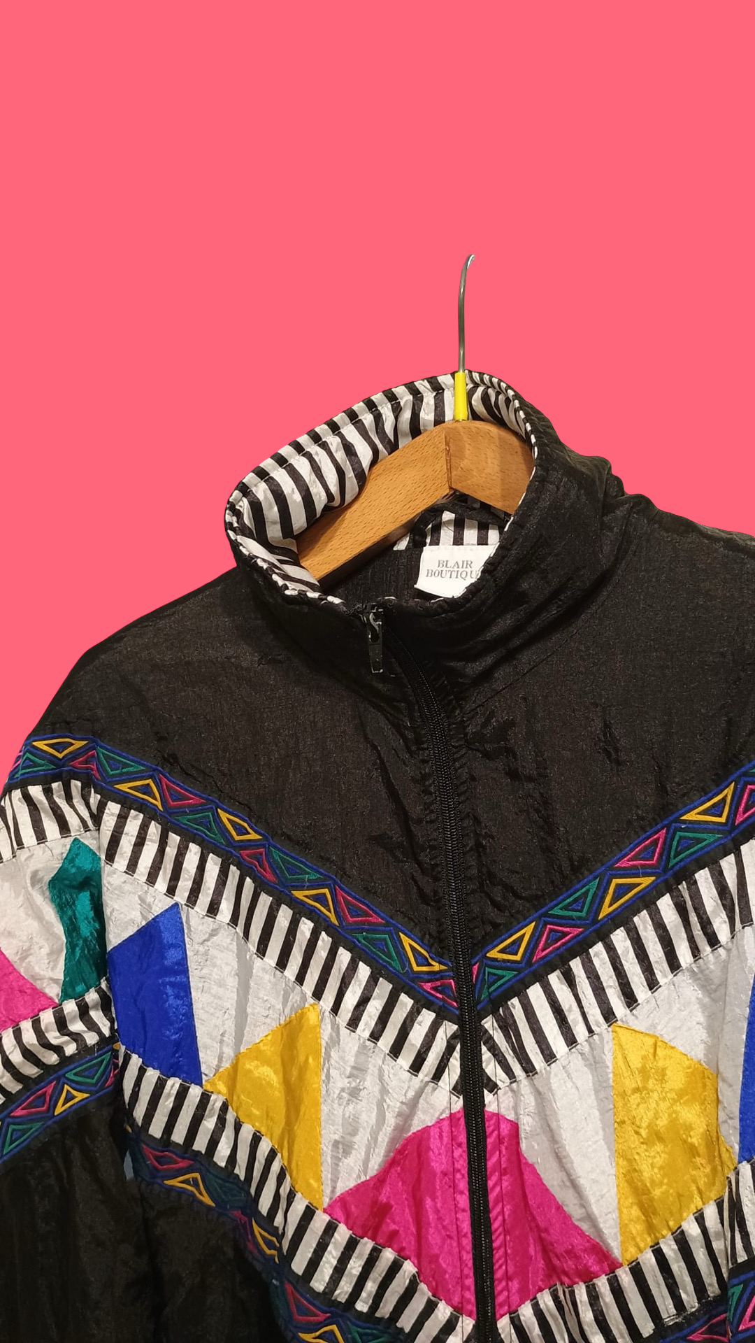 Vintage Multicolor Fantasy 90's Windbreaker Unisex Size M