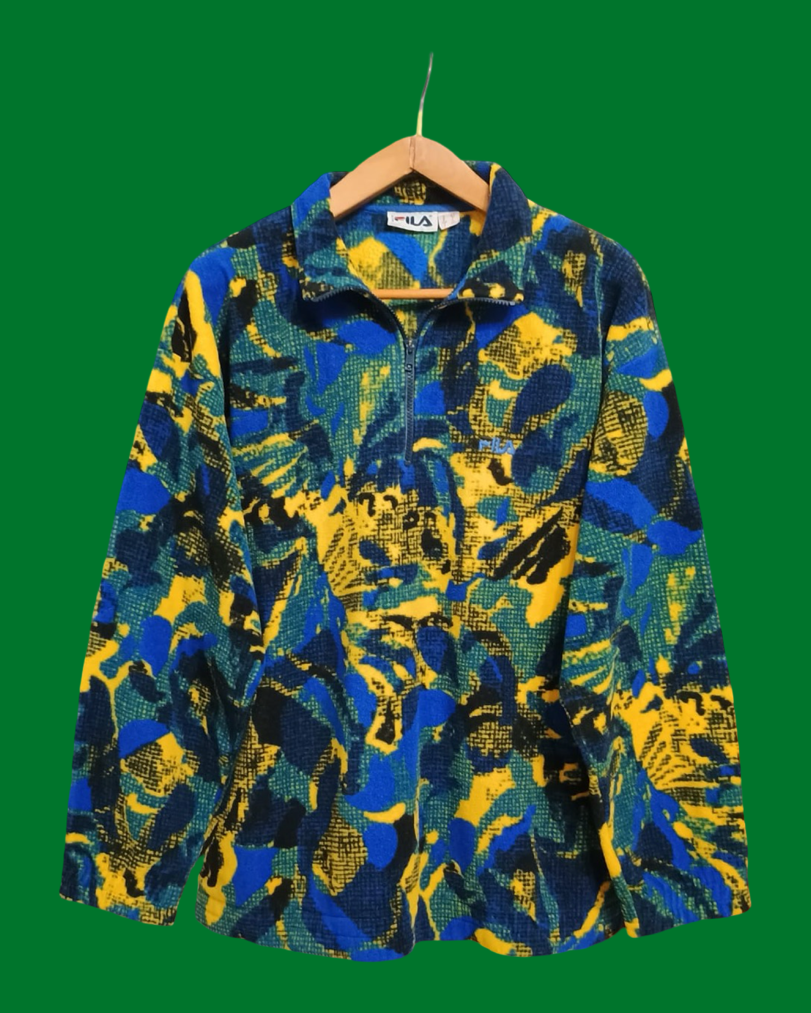 Vintage Multicolor Fantasy 90's Fila Fleece Unisex Size XL