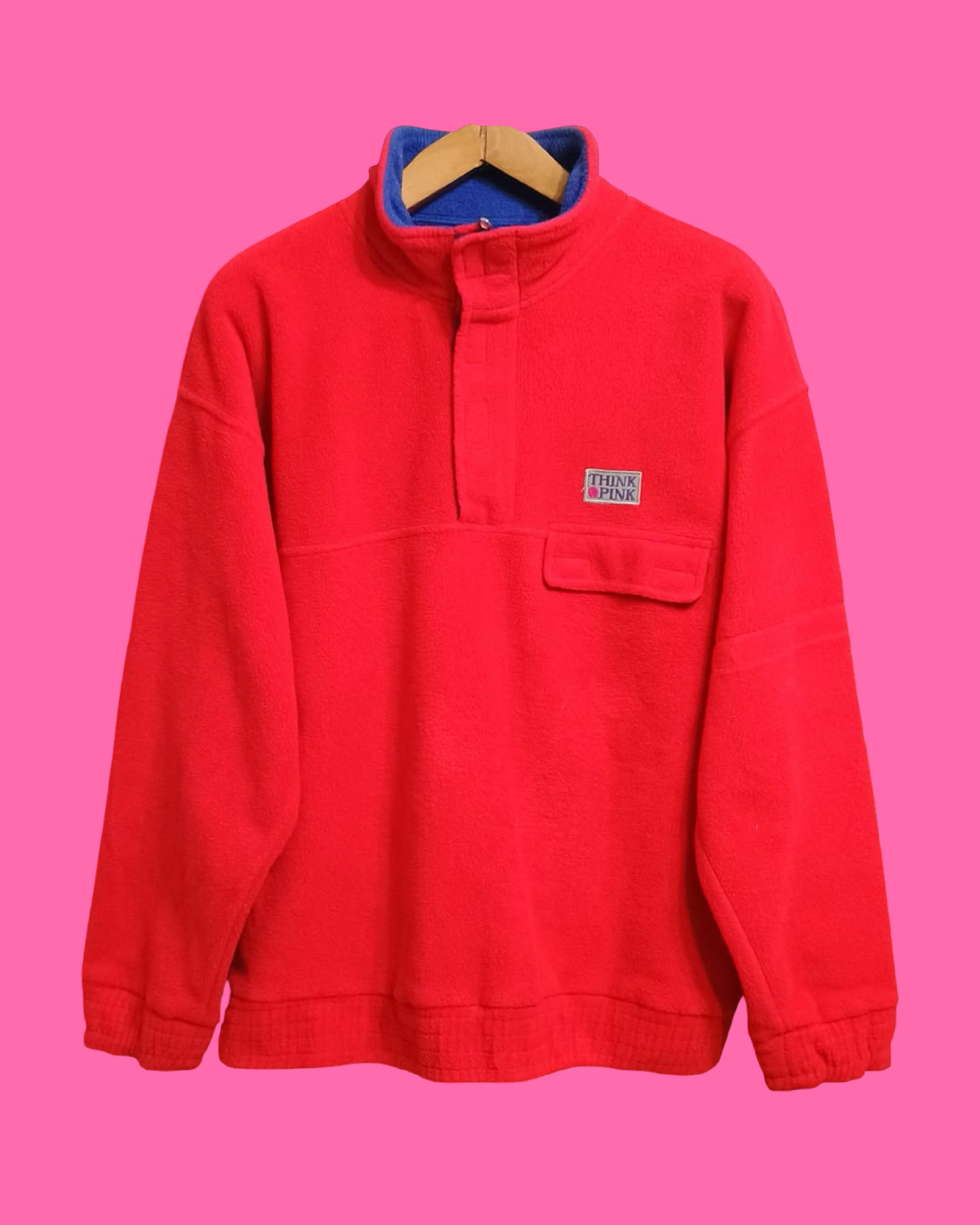 Vintage Multicolor Fantasy 90's Fleece Unisex Size L