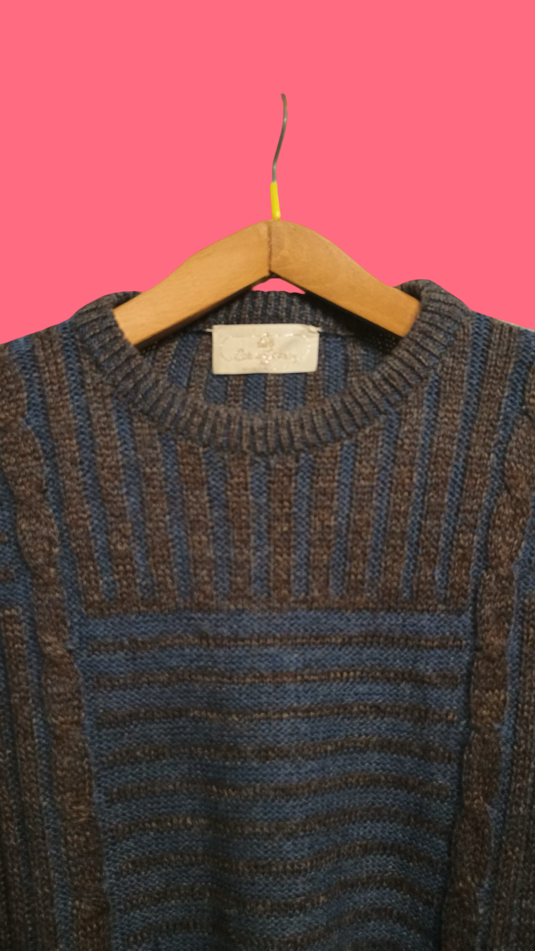 Vintage Multicolor Fantasy 90's Sweater Unisex Size L