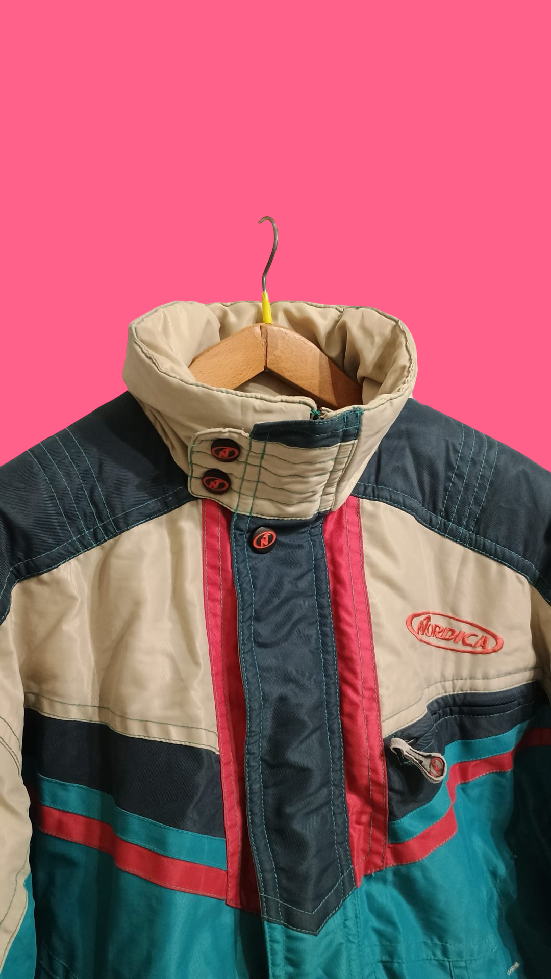 Vintage Multicolor Fantasy 90's Snow Jacket Unisex Size L