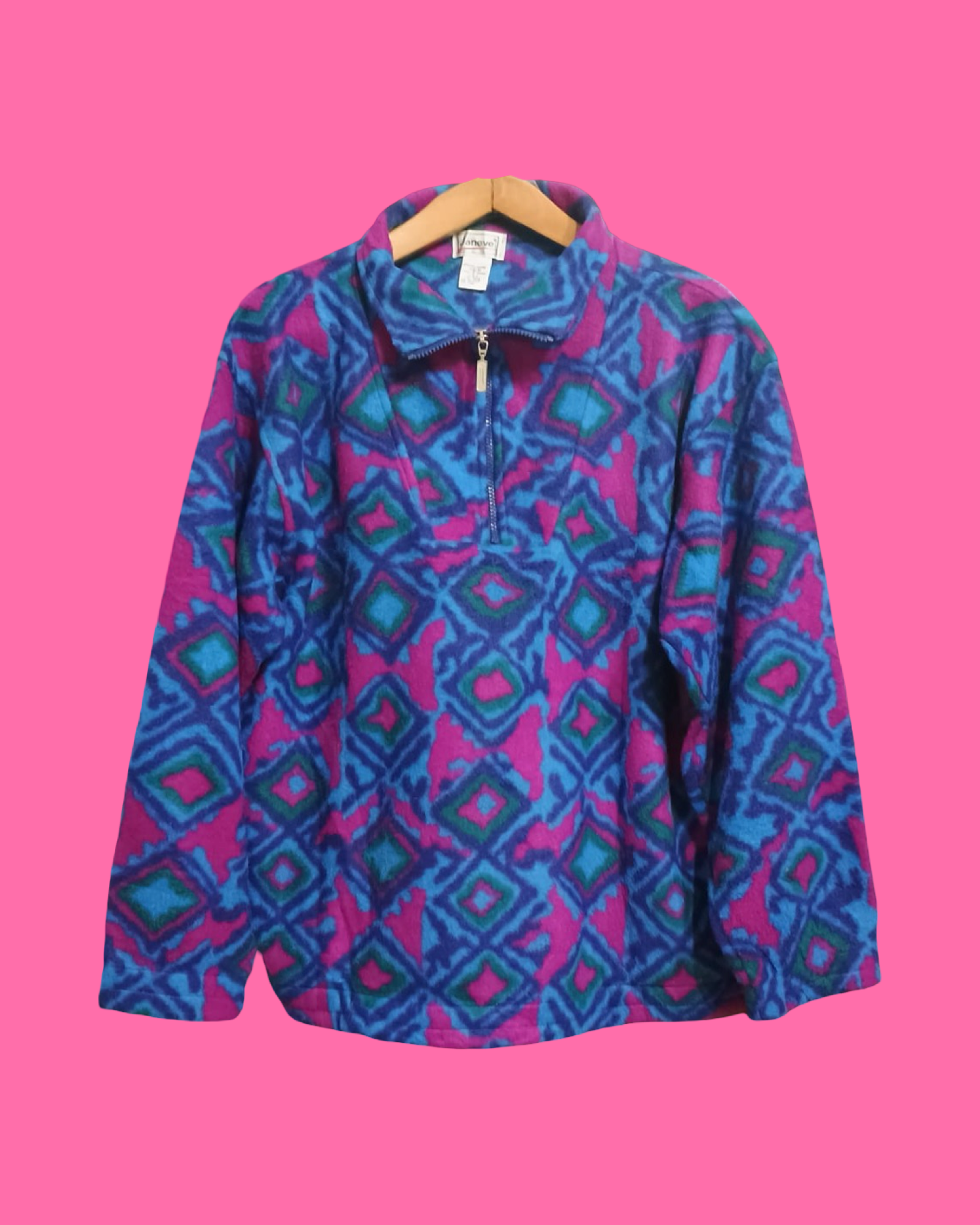 Vintage Multicolor Fantasy 90's Sweatshirt Unisex Size L