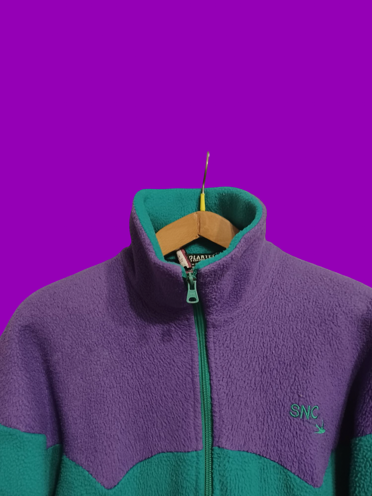 Vintage Multicolor Fantasy 90's Rare Fleece Unisex Size M