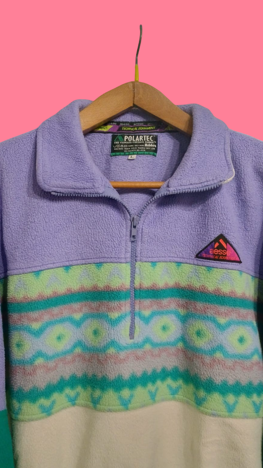 Vintage Multicolor Fantasy 90's Sweatshirt Unisex Size L