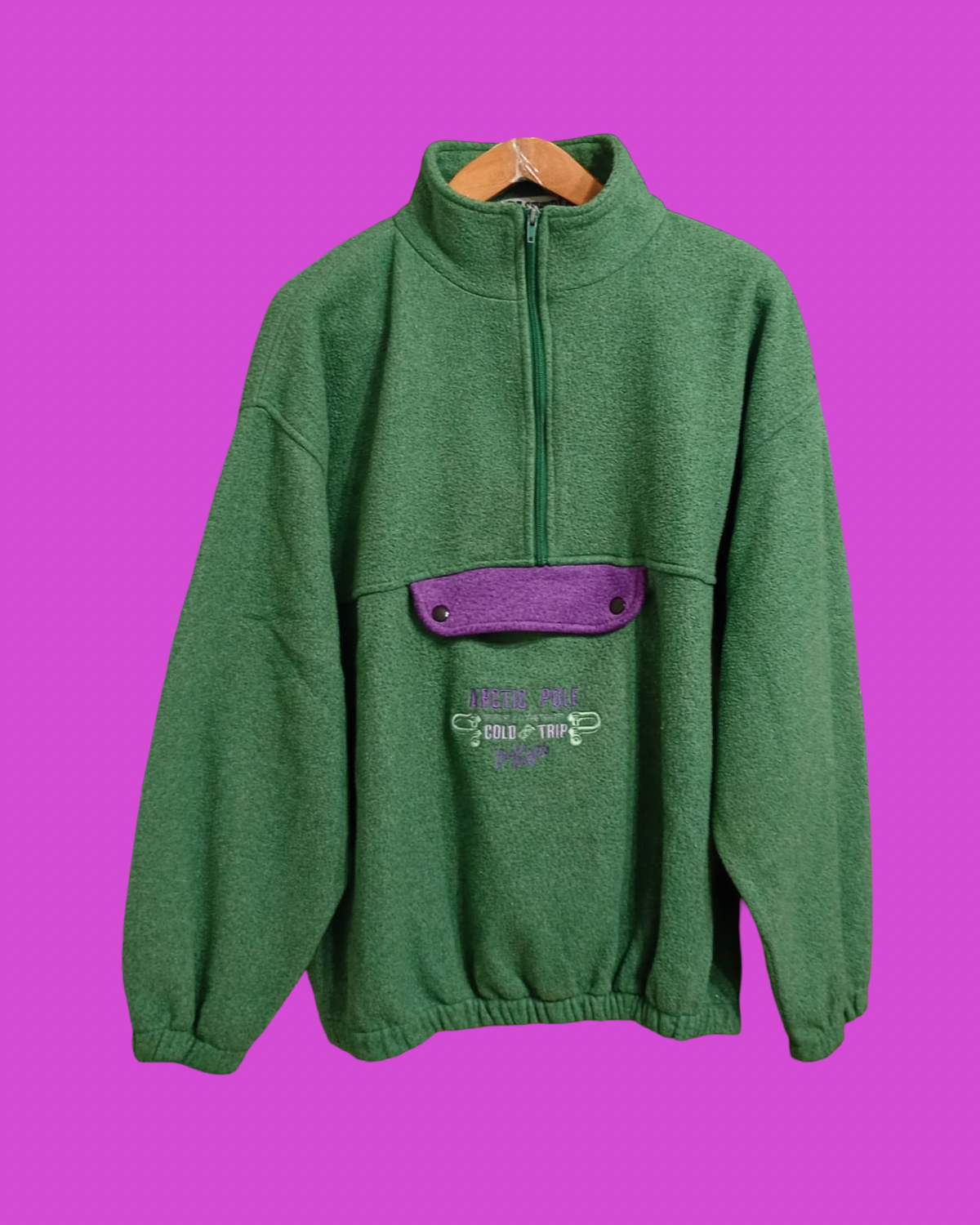 Vintage Multicolor Fantasy 90's Rare Fleece Unisex Size XL