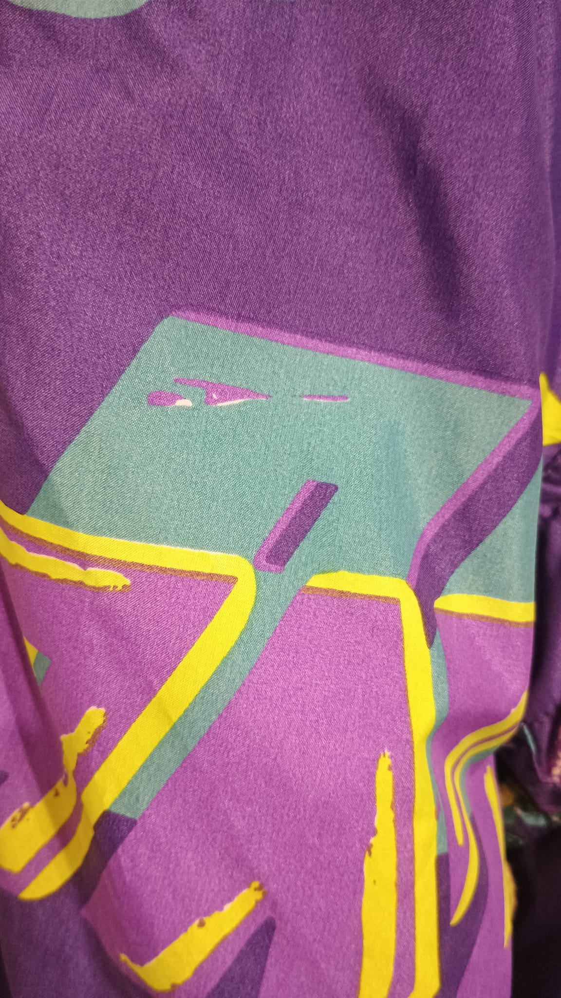 Vintage Multicolor Fantasy 90's Snow Jacket Unisex Size M