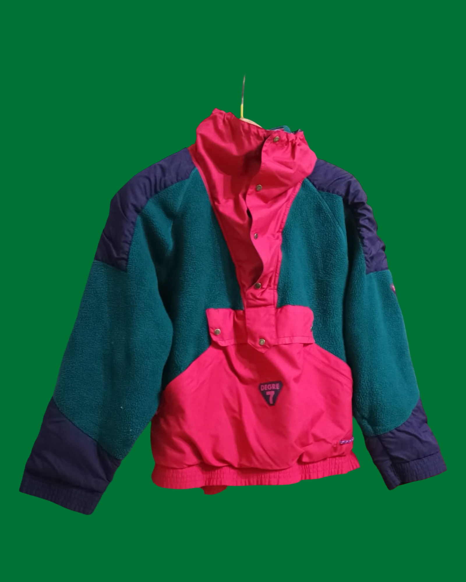 Vintage Multicolor Fantasy 90's Fleece Unisex Size L