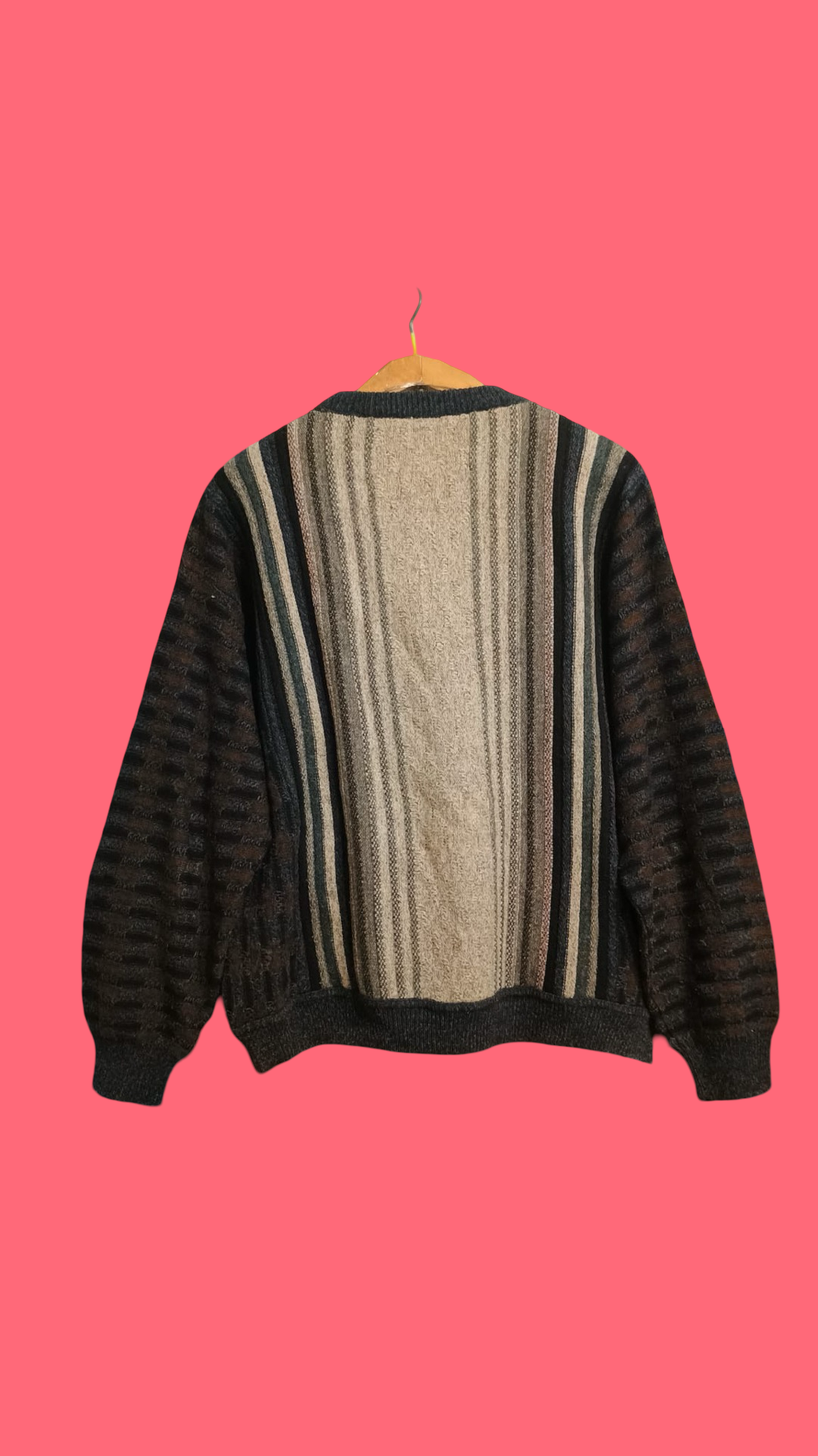 Vintage Multicolor Fantasy 90's Sweater Unisex Size M