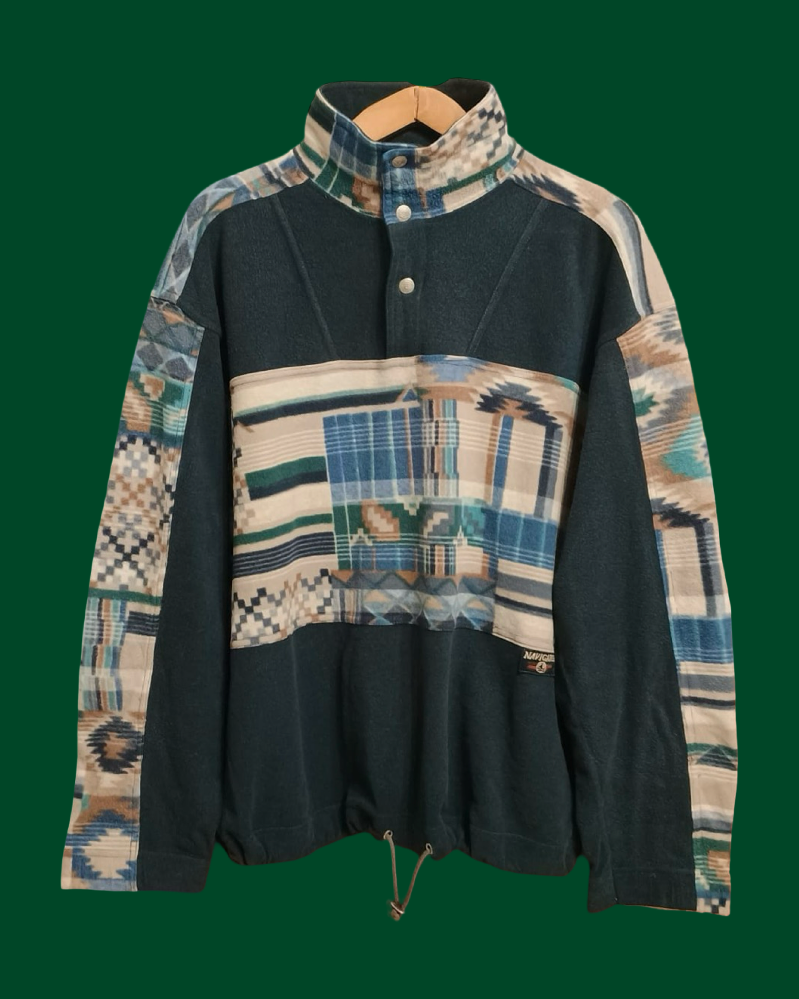 Vintage Multicolor Fantasy 90's Fleece Unisex Size M