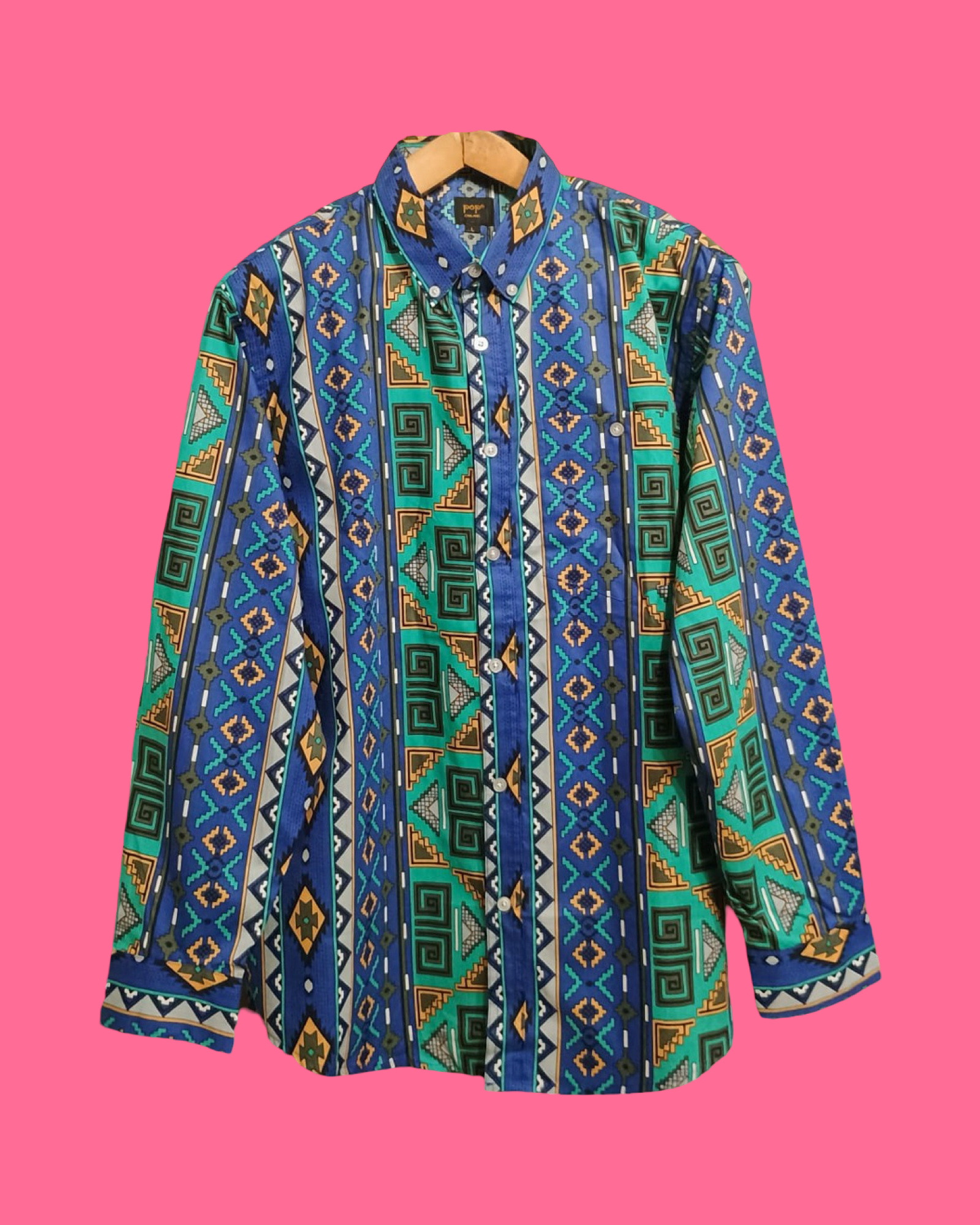 Vintage Multicolor Fantasy 90's Shirt Unisex Size L
