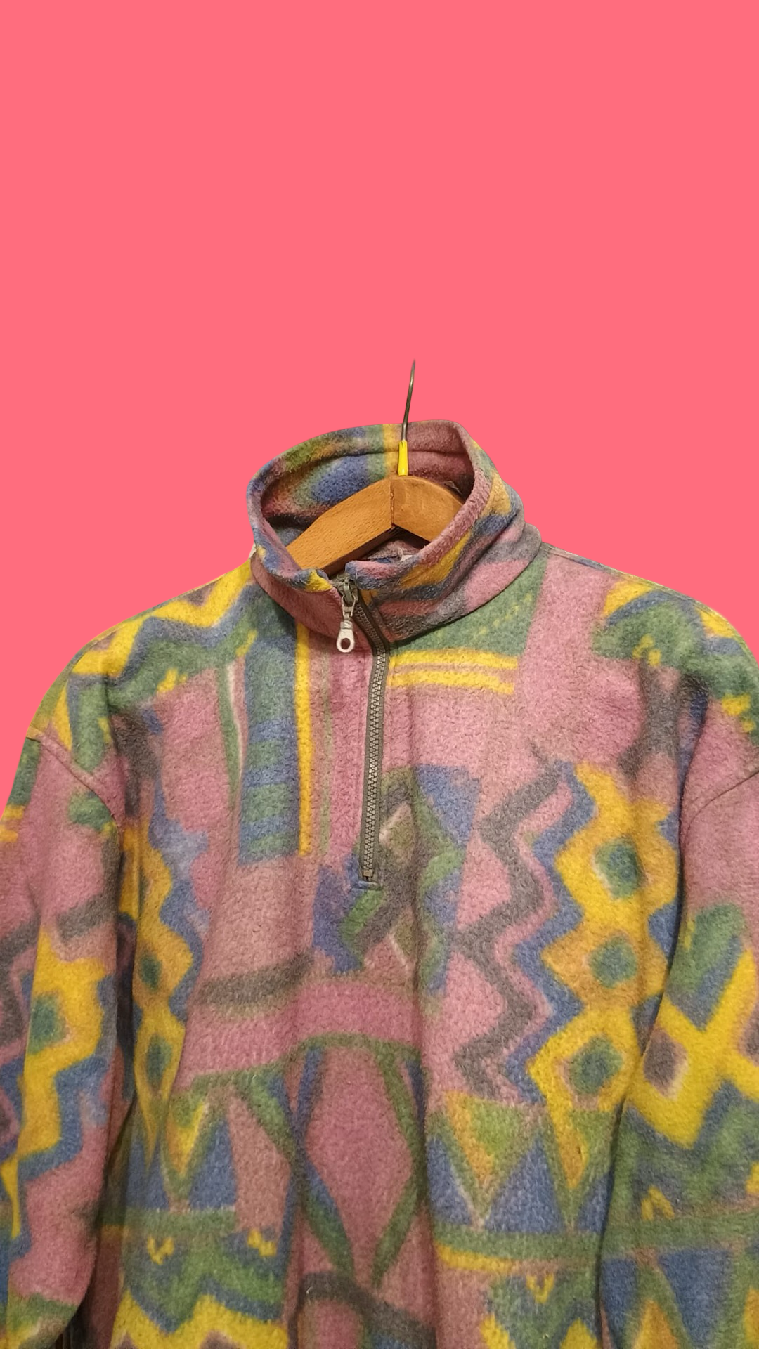 Vintage Multicolor Fantasy 90's Sweatshirt Unisex Size L