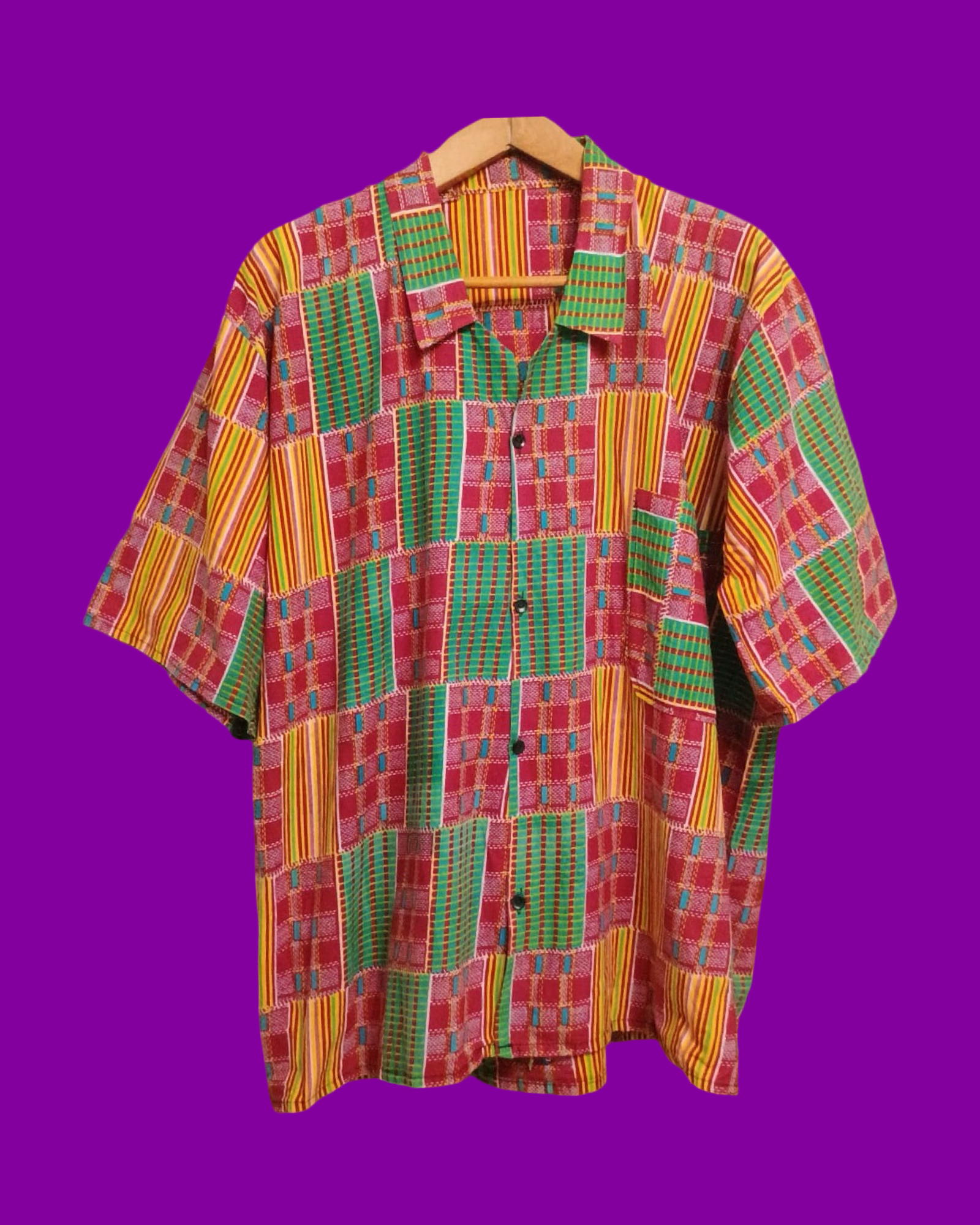 Vintage Multicolor Fantasy 90's Shirt Unisex Size L