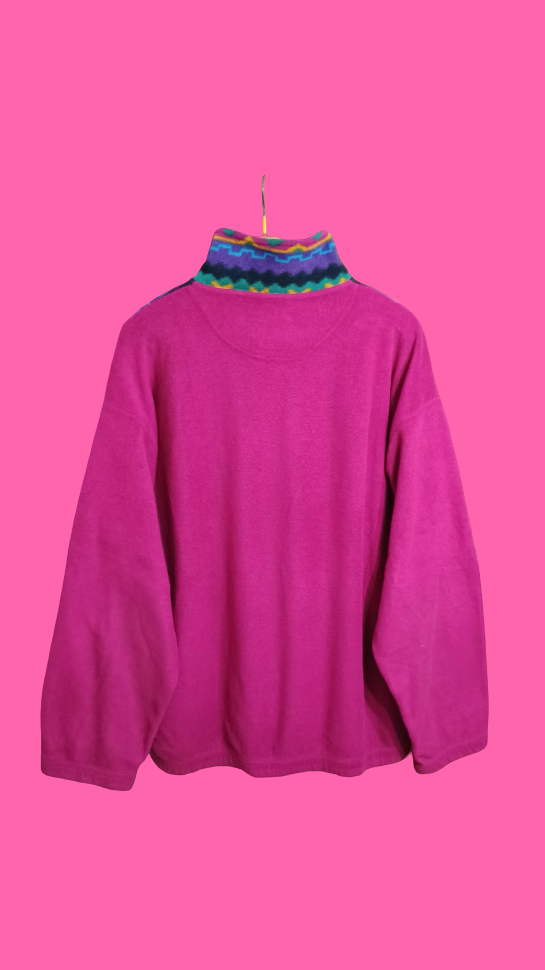 Vintage Multicolor Fantasy 90's Fleece Unisex Size XL