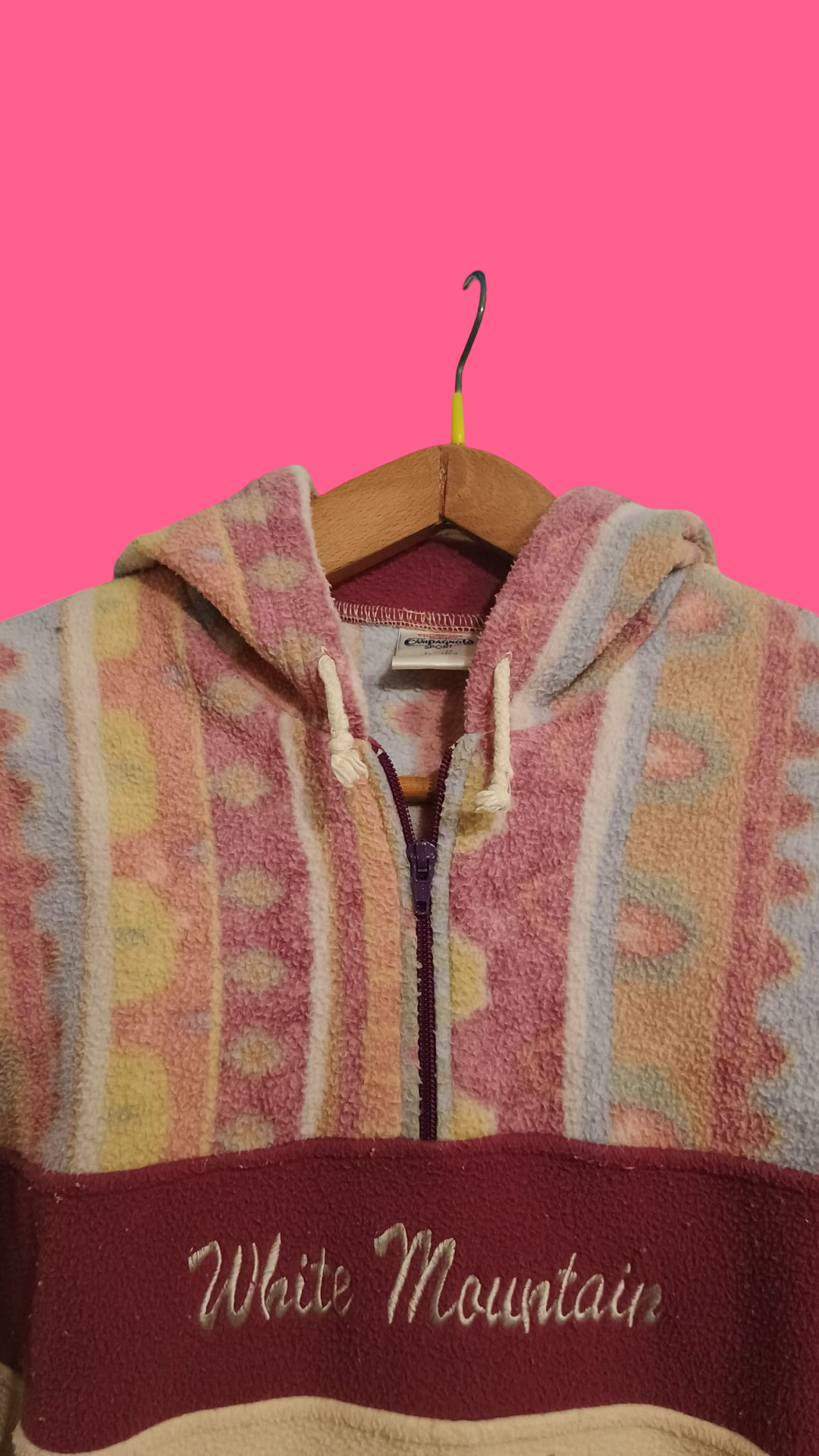 Vintage Multicolor Fantasy 90's Fleece Unisex Size M