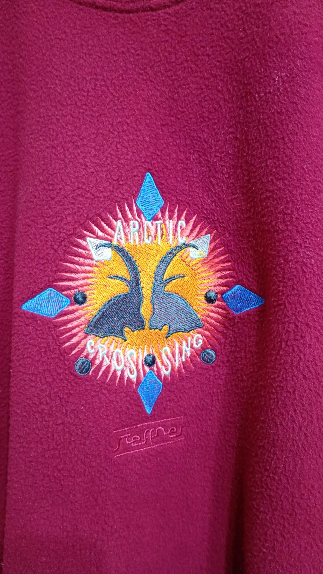 Vintage Multicolor Fantasy 90's Fleece Unisex Size L