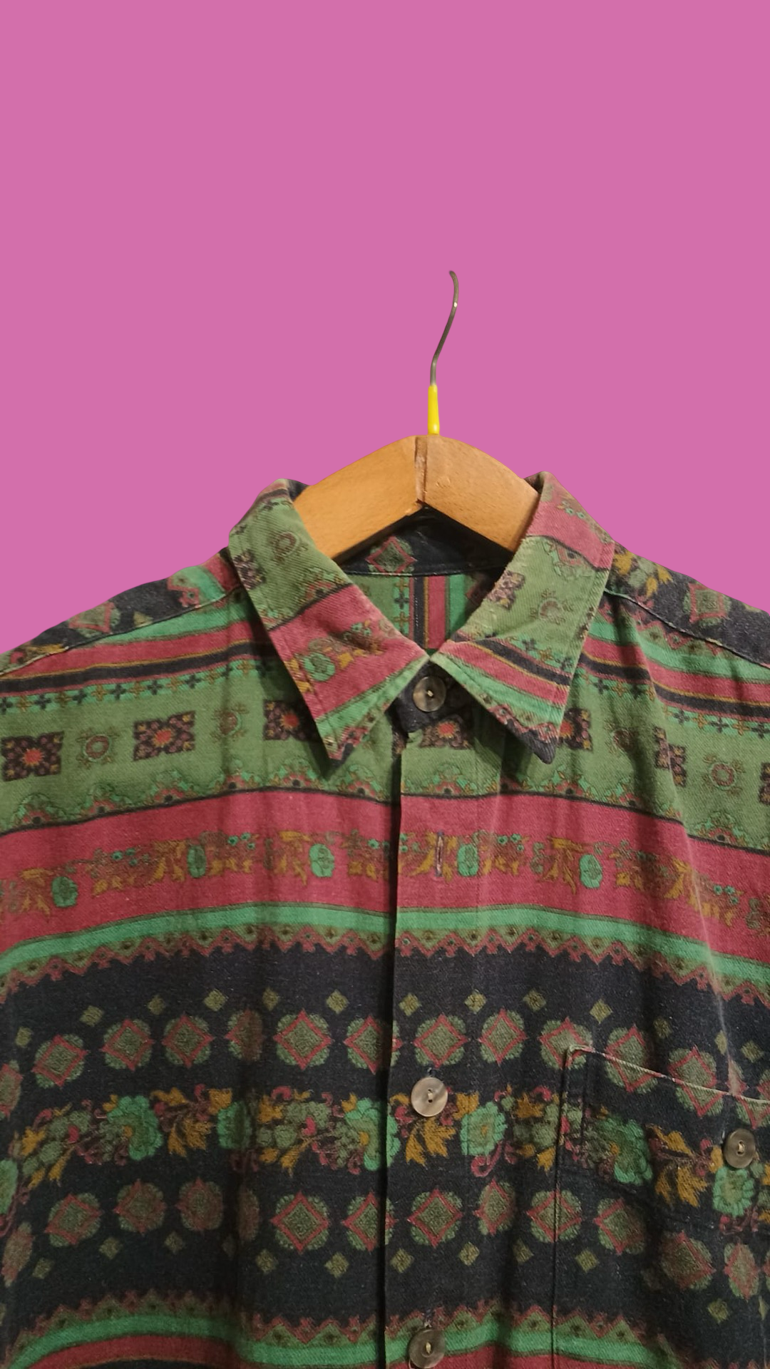 Vintage Multicolor Fantasy 90's Shirt Unisex Size XL