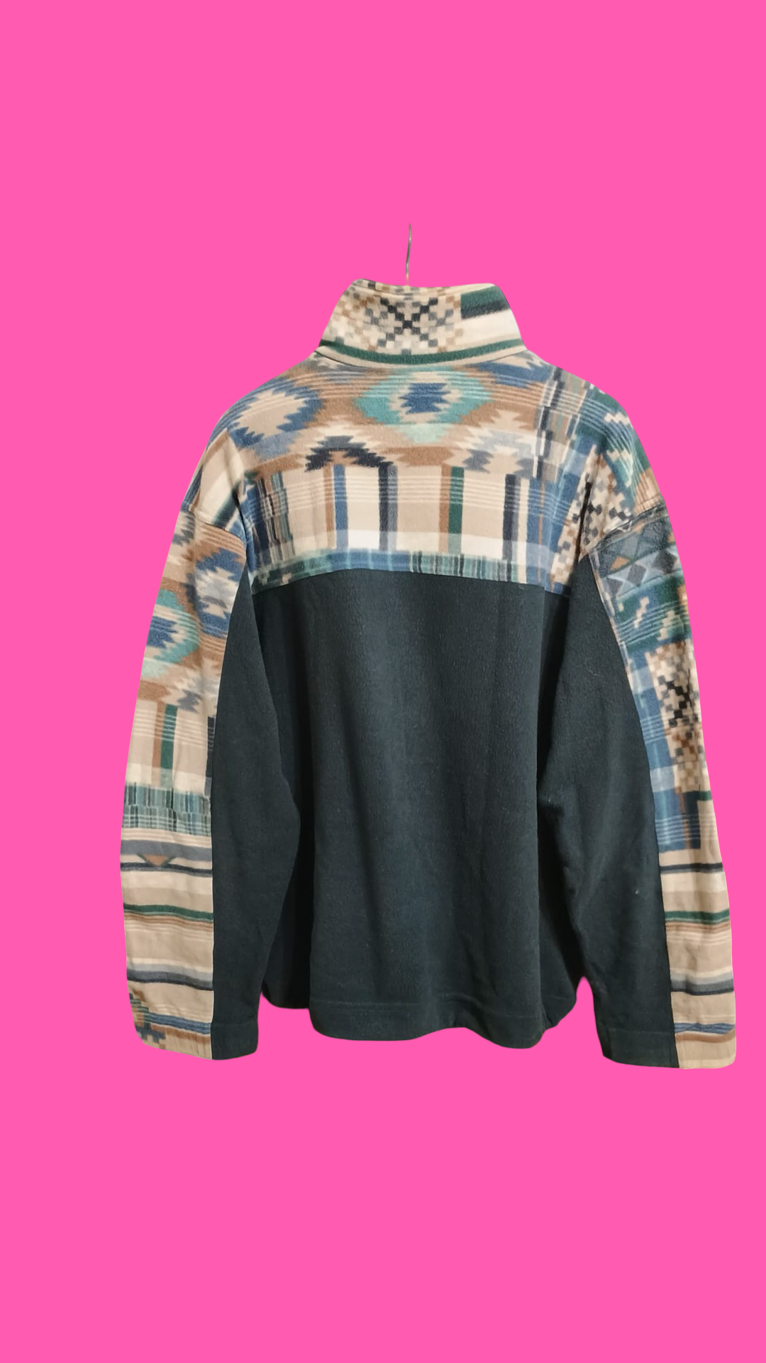 Vintage Multicolor Fantasy 90's Fleece Unisex Size M