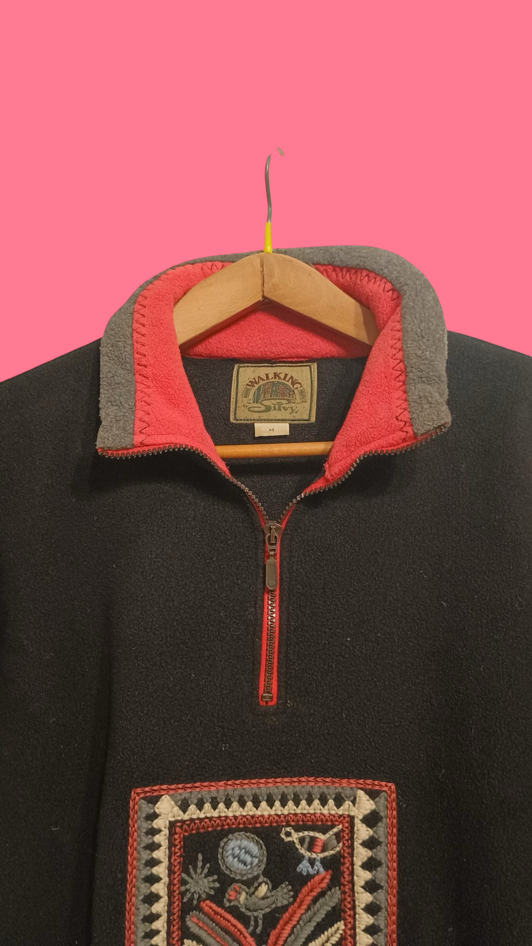 Vintage Multicolor Fantasy 90's Sweatshirt Unisex Size M