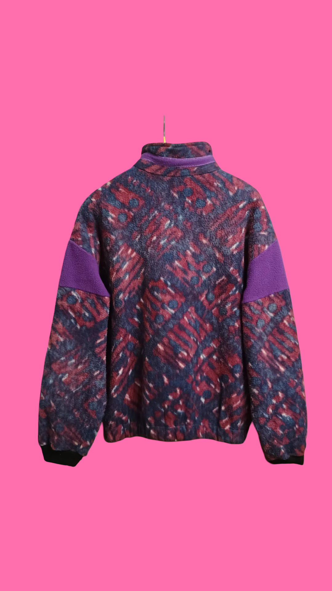 Vintage Multicolor Fantasy 90's Fleece Unisex Size M