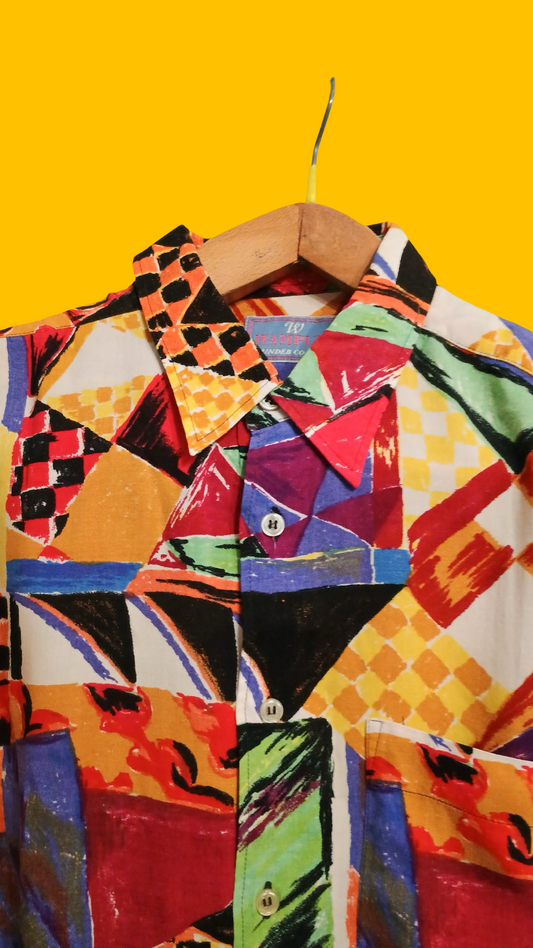 Vintage Multicolor Fantasy 90's Shirt Unisex Size L