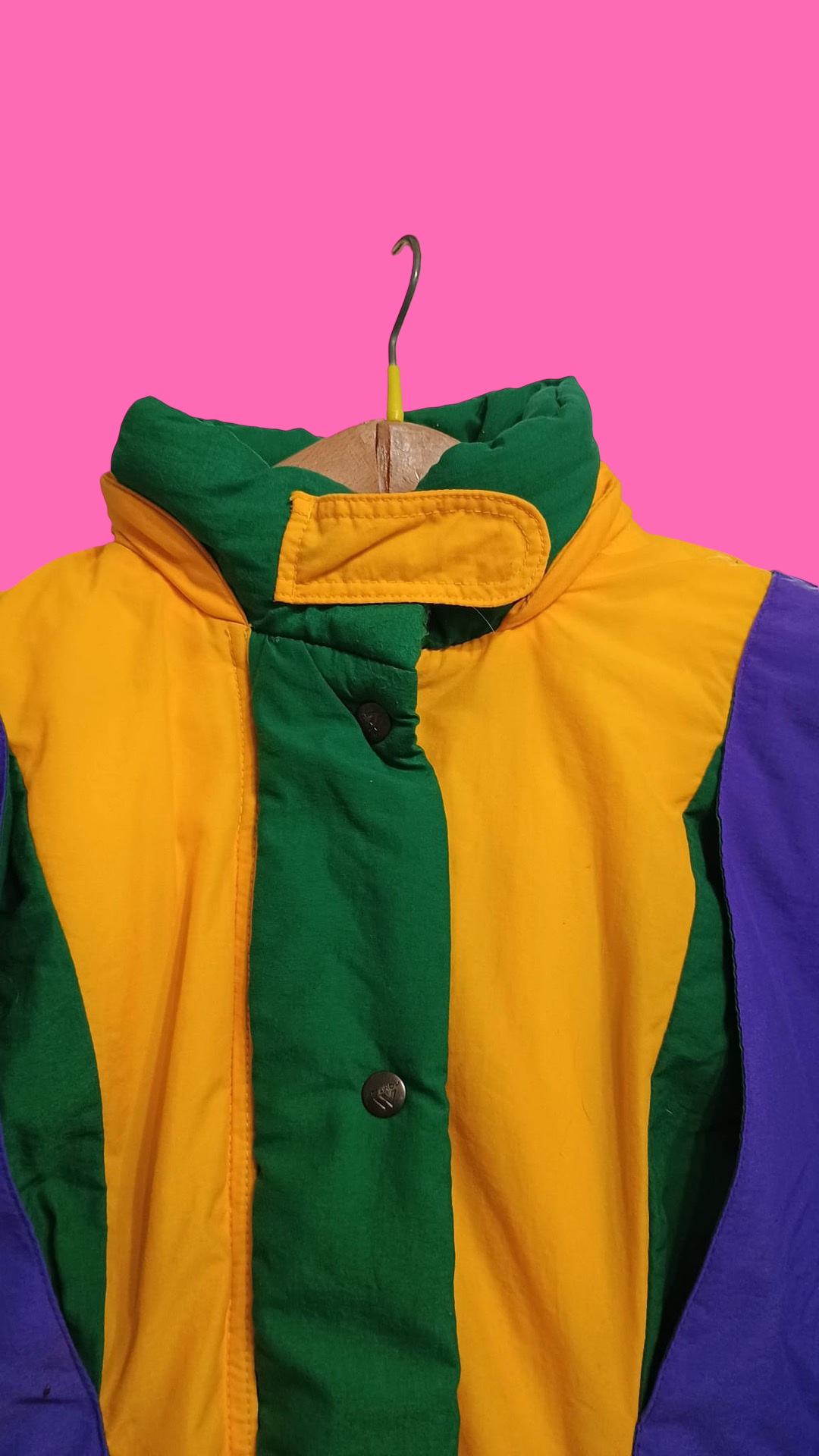 Vintage Multicolor Fantasy 90's Snow Jacket Unisex Size S