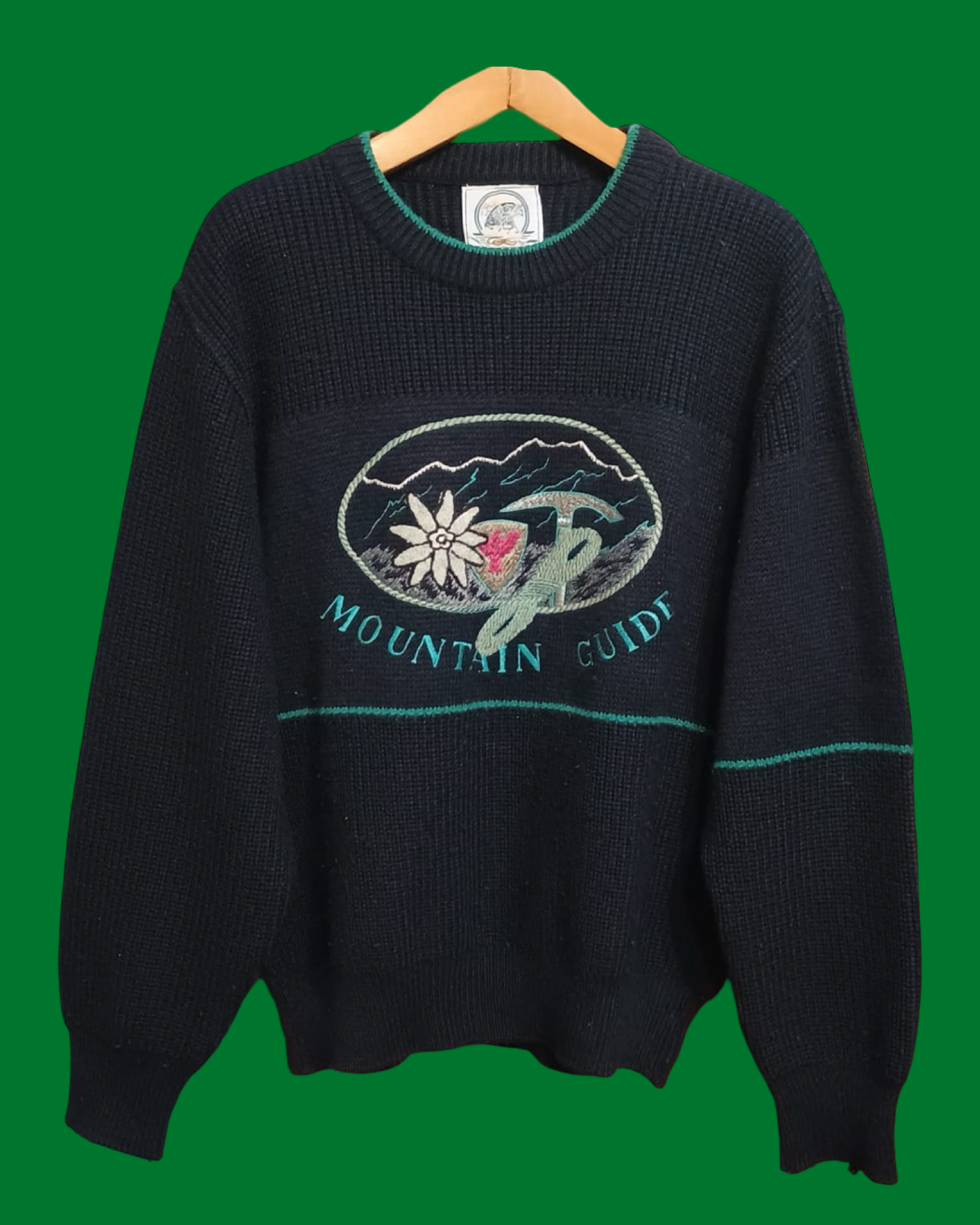 Vintage Multicolor Fantasy 90's Sweater Unisex Size L