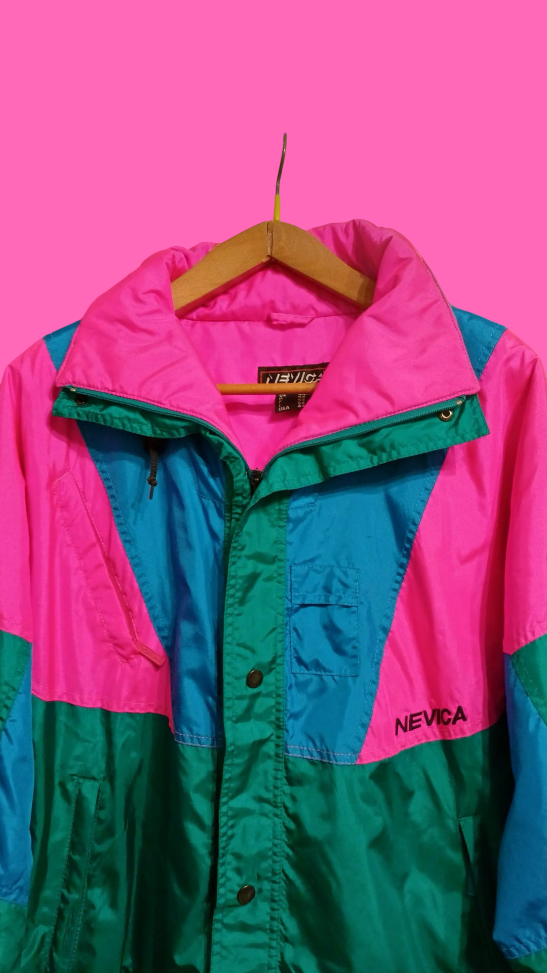 Vintage Multicolor Fantasy 90's Snow Jacket Unisex Size XL