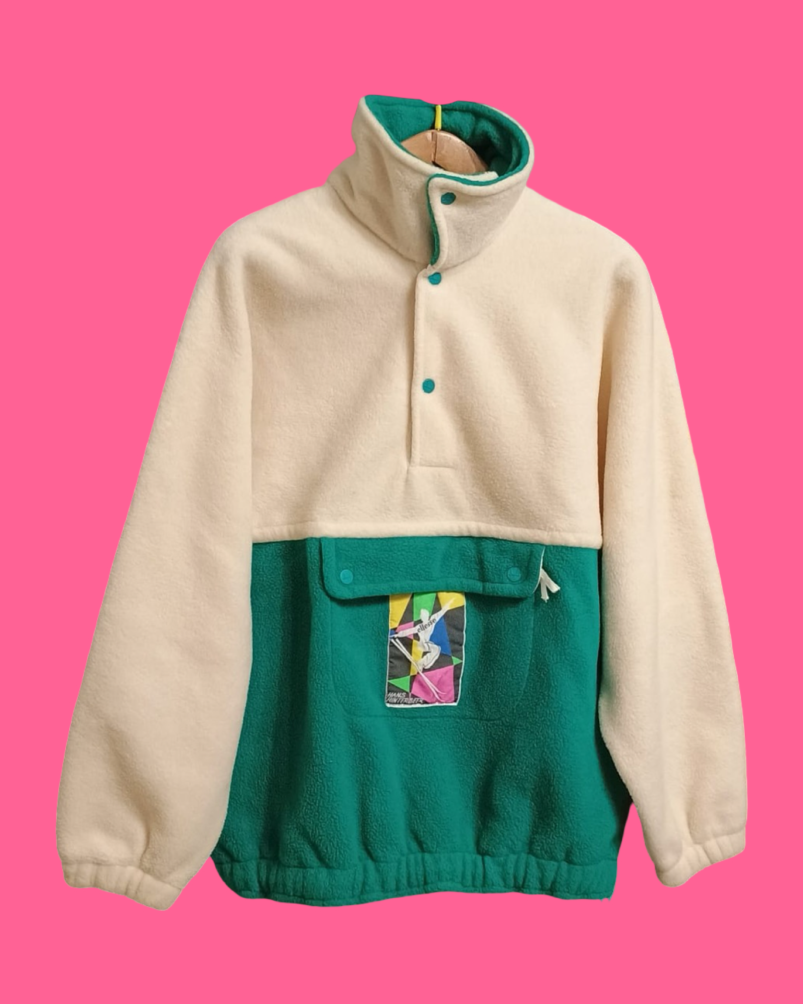 Vintage Multicolor Fantasy 90's Ellesse Fleece Unisex Size L