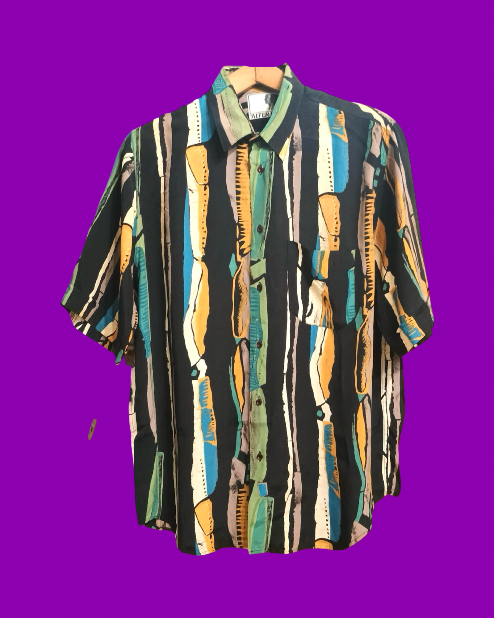 Vintage Multicolor Fantasy 90's Shirt Unisex Size L