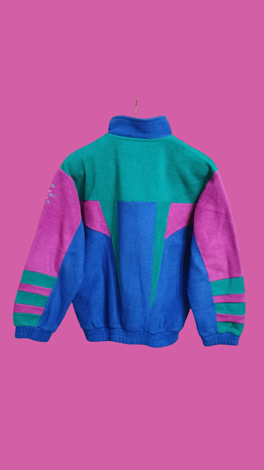 Vintage Multicolor Fantasy 90's Fleece Woman Size S