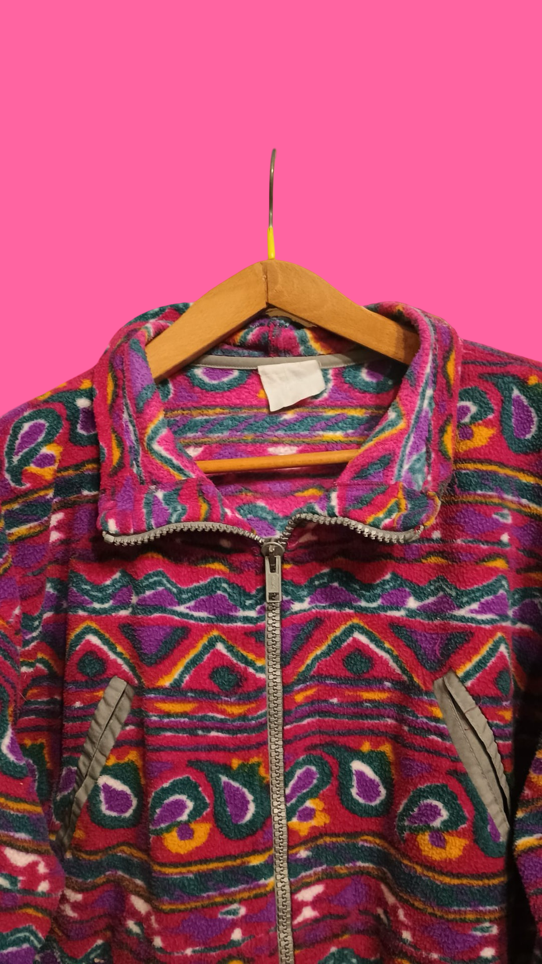 Vintage Multicolor Fantasy 90's Fleece Unisex Size XL