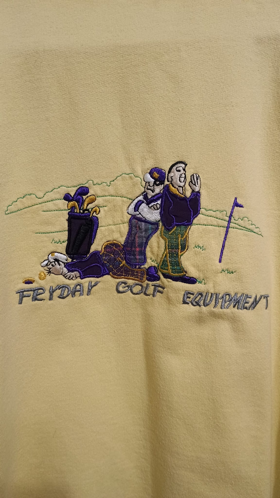 Vintage Multicolor Fantasy 90's Sweatshirt Unisex Size L