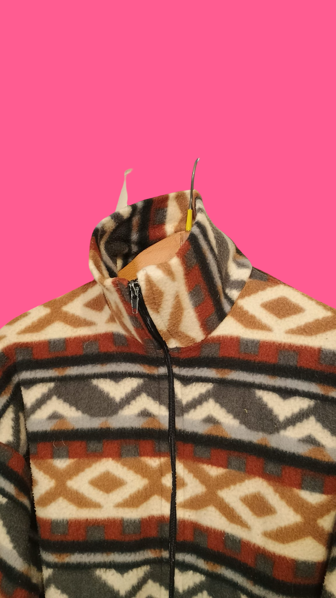 Vintage Multicolor Fantasy 90's Fleece Unisex Size M