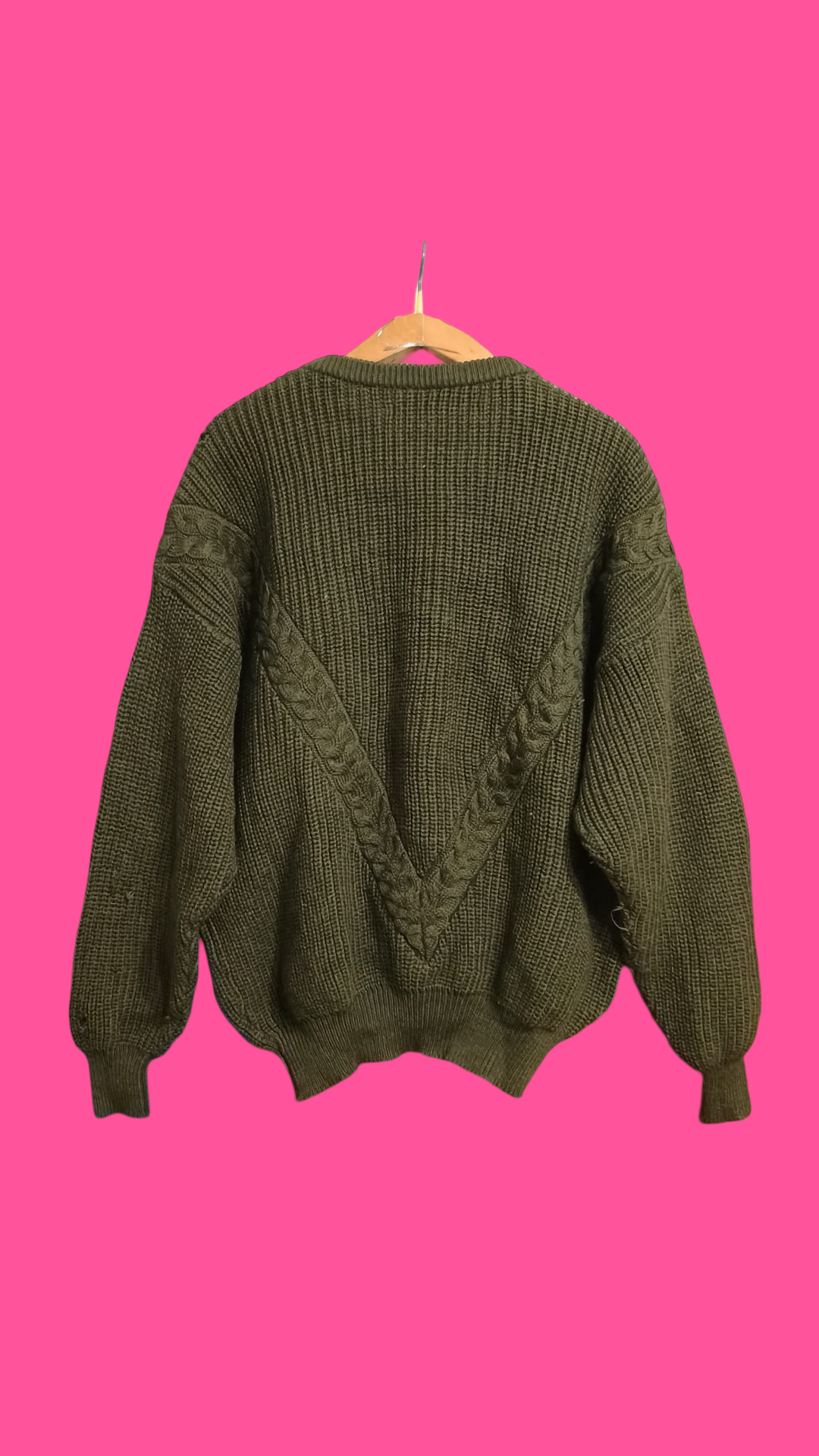 Vintage Multicolor Fantasy 90's Sweater Unisex Size L