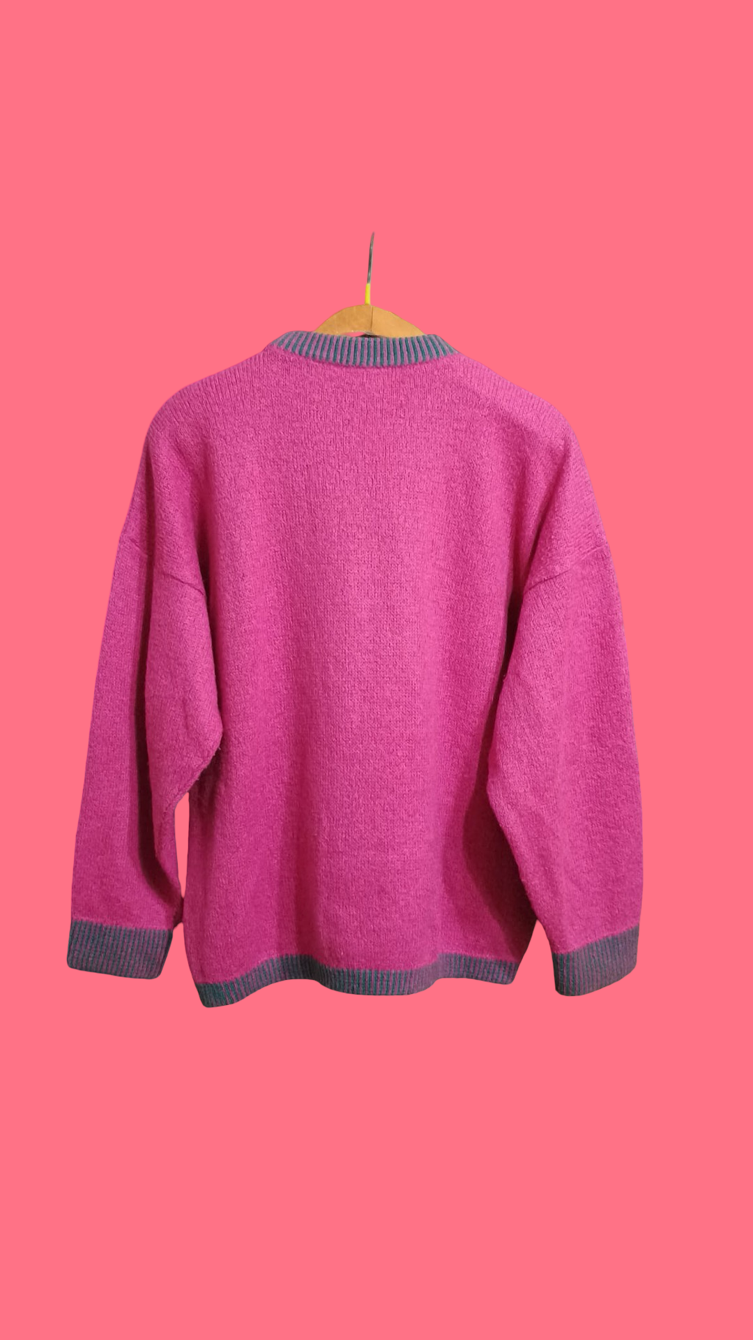 Vintage Multicolor Fantasy 90's Sweater Unisex Size M