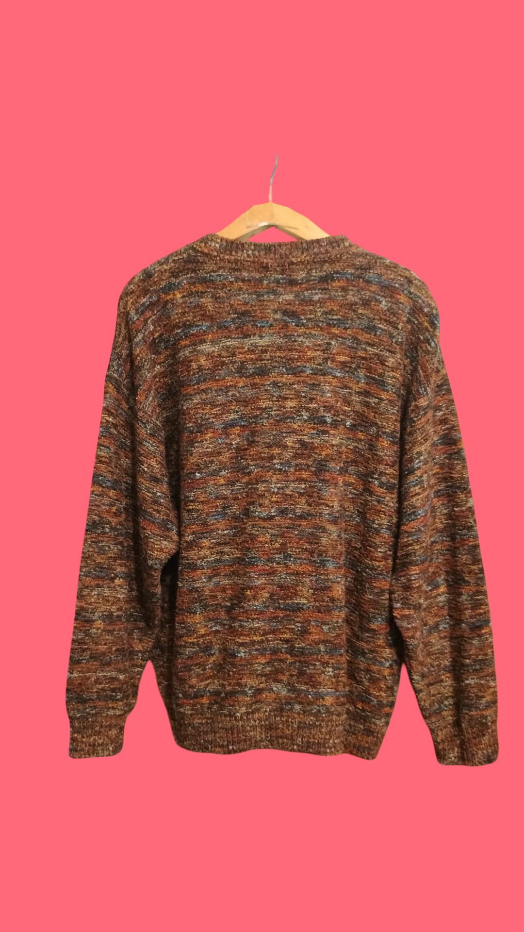 Vintage Multicolor Fantasy 90's Sweater Unisex Size L