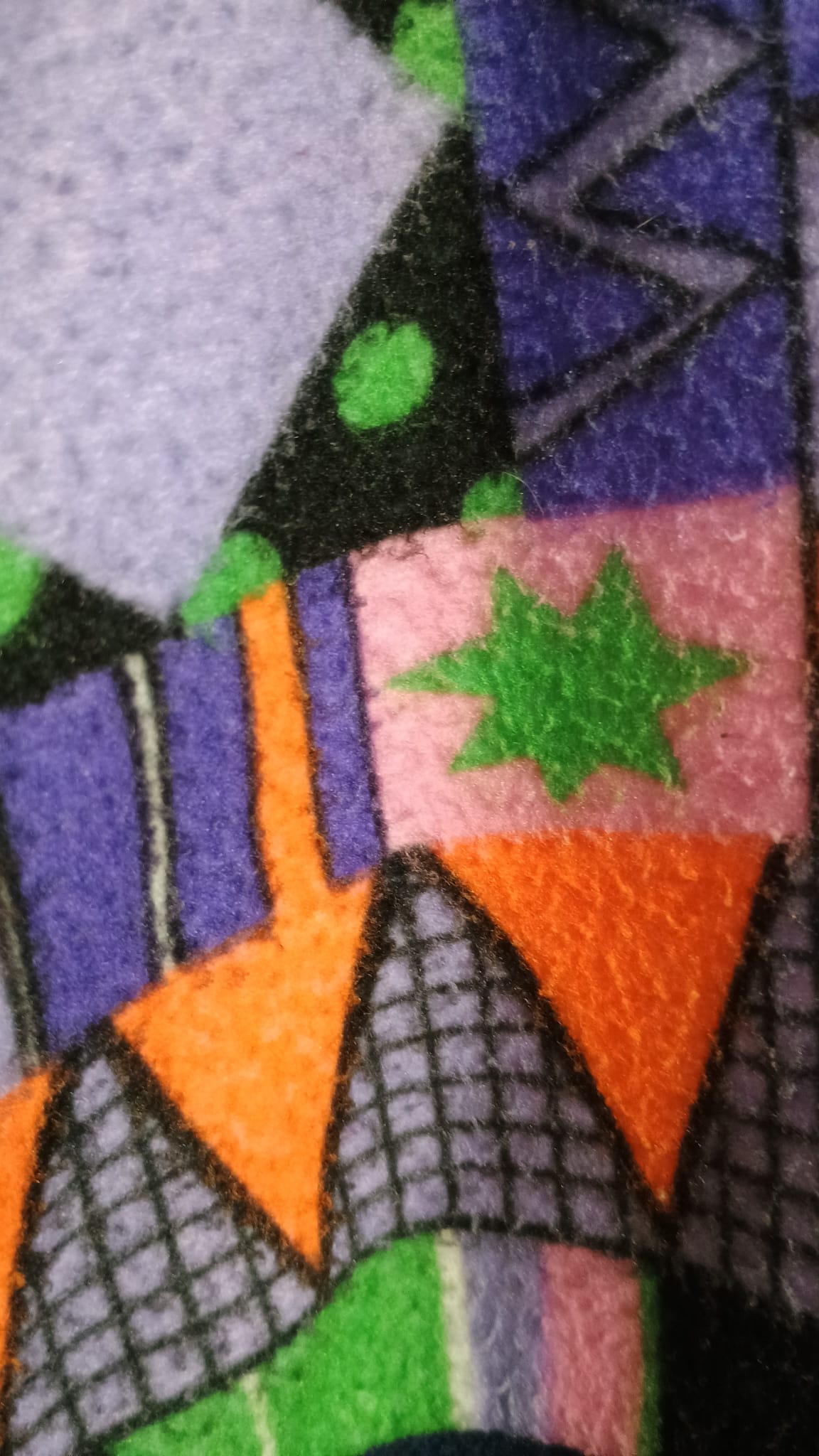 Vintage Multicolor Fantasy 90's Fleece Unisex Size L