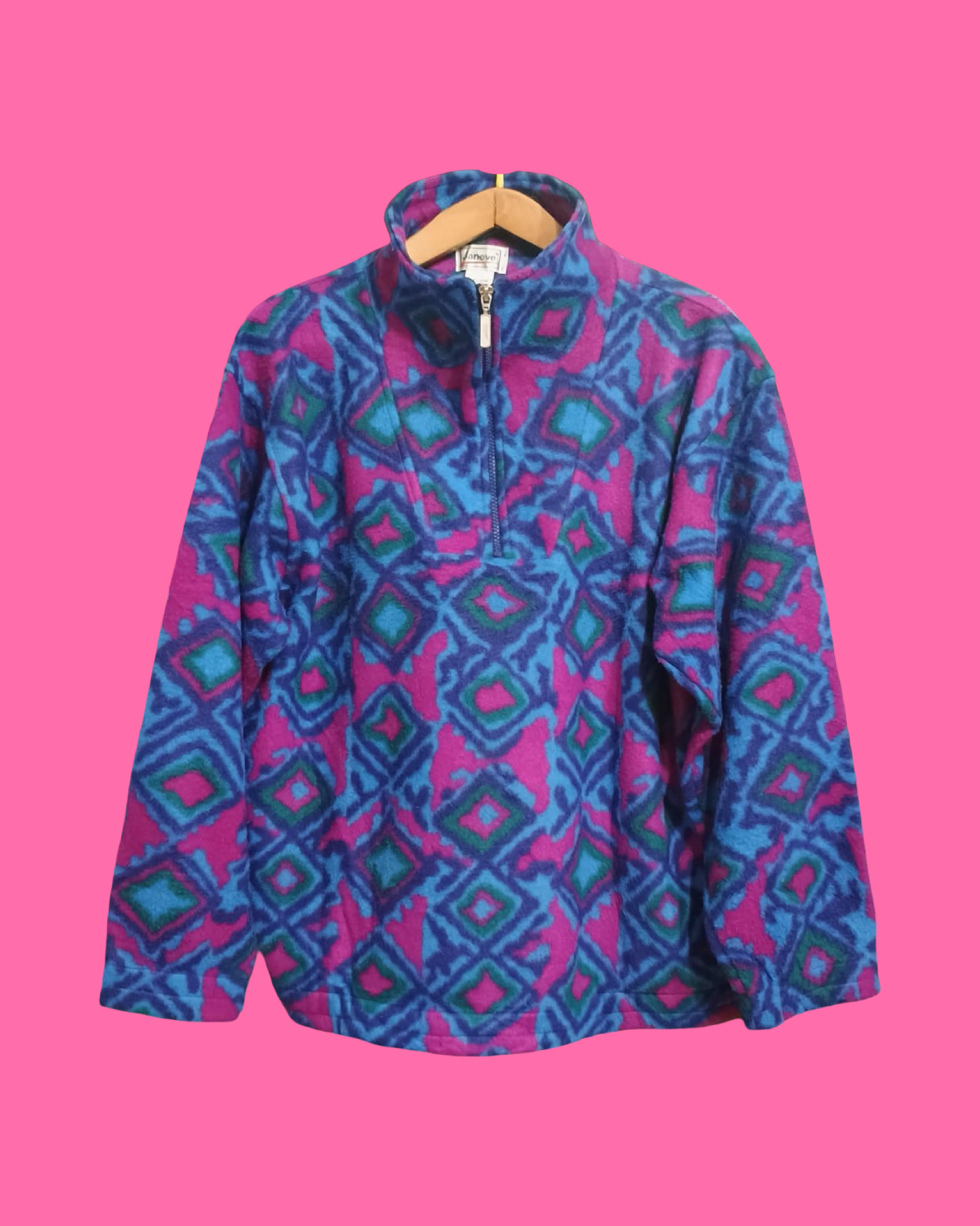 Vintage Multicolor Fantasy 90's Sweatshirt Unisex Size L