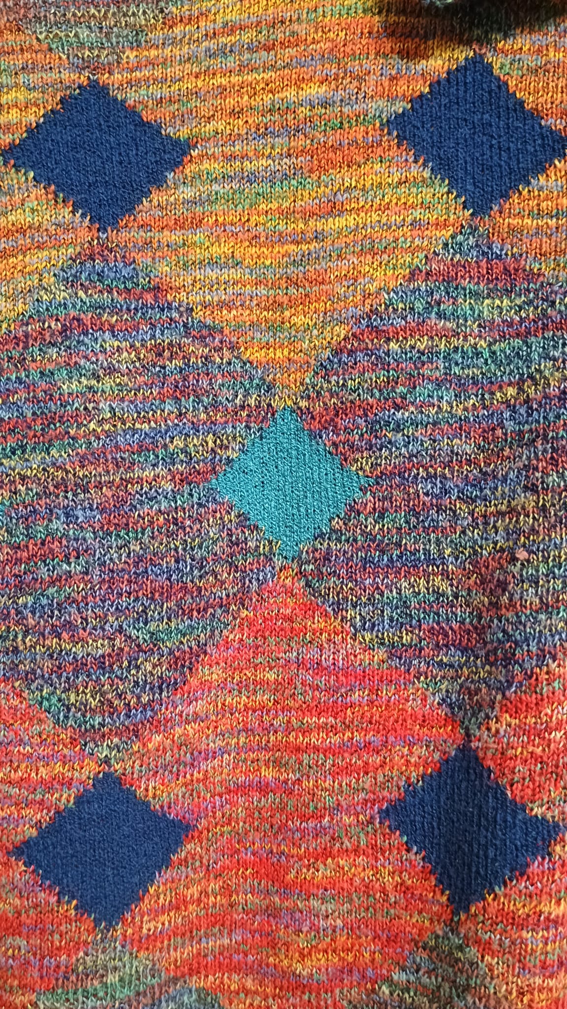 Vintage Multicolor Fantasy 90's Sweater Unisex Size XL