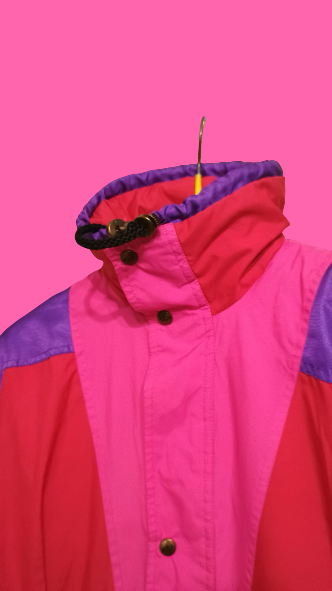 Vintage Multicolor Fantasy 90's Snow Jacket Unisex Size M