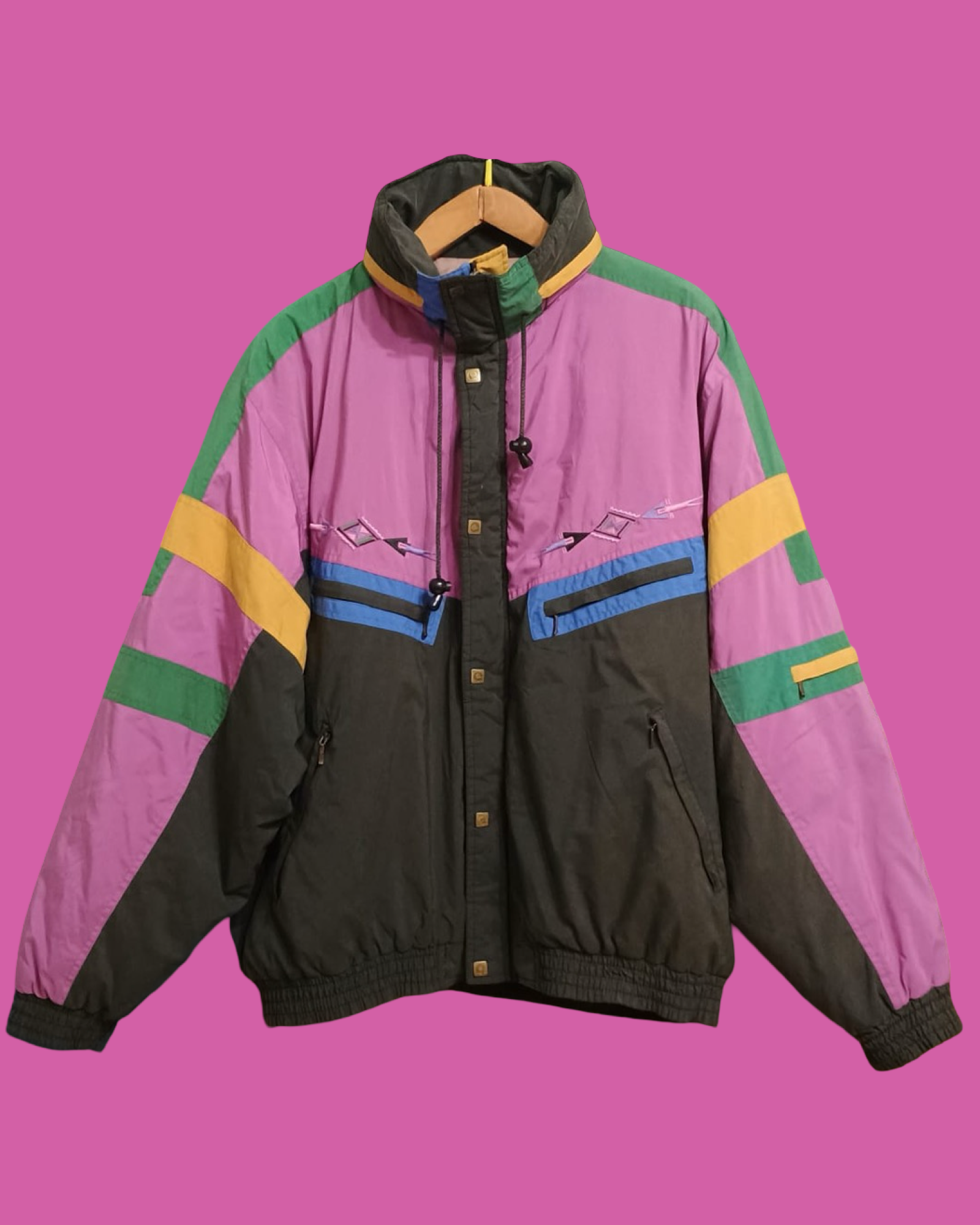 Vintage Multicolor Fantasy 90's Jacket Unisex Size L