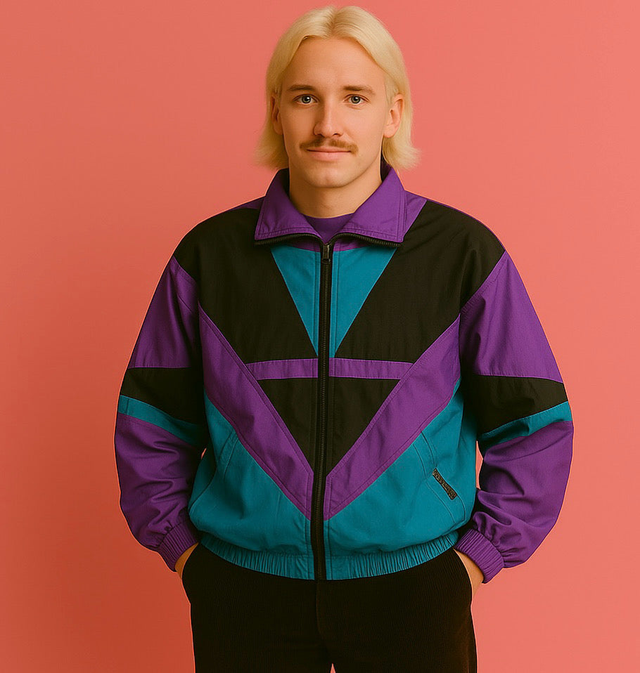 Vintage Multicolor Fantasy 90's Sweatshirt Unisex Size XL