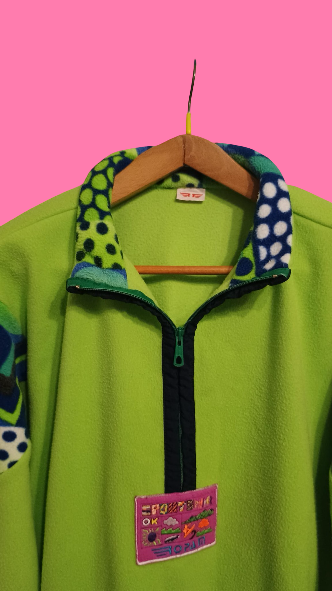 Vintage Multicolor Fantasy 90's Sweatshirt Unisex Size L