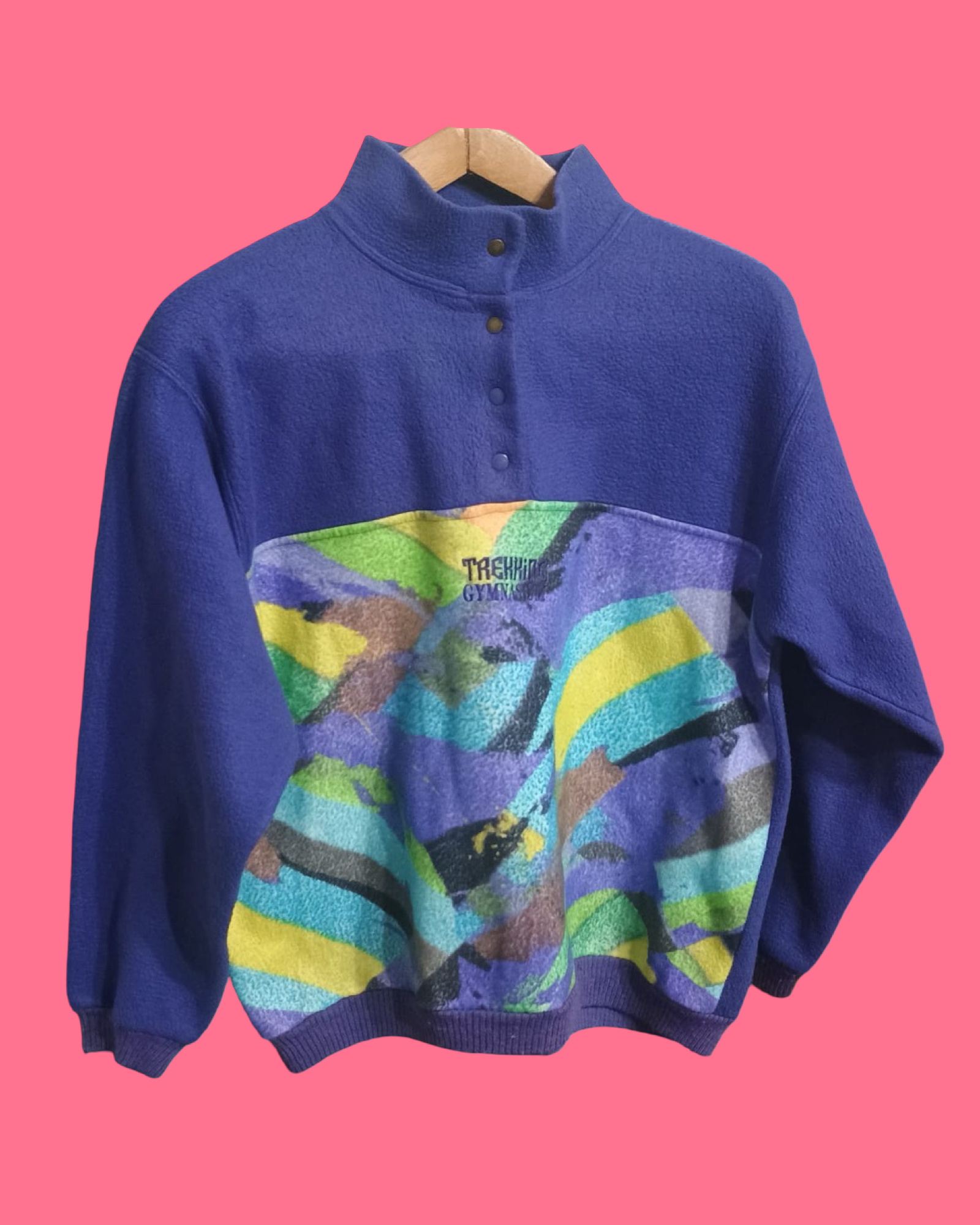 Vintage Multicolor Fantasy 90's Sweatshirt Unisex Size M