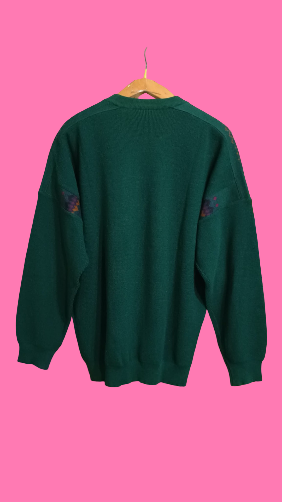 Vintage Multicolor Fantasy 90's Sweater Unisex Size XL