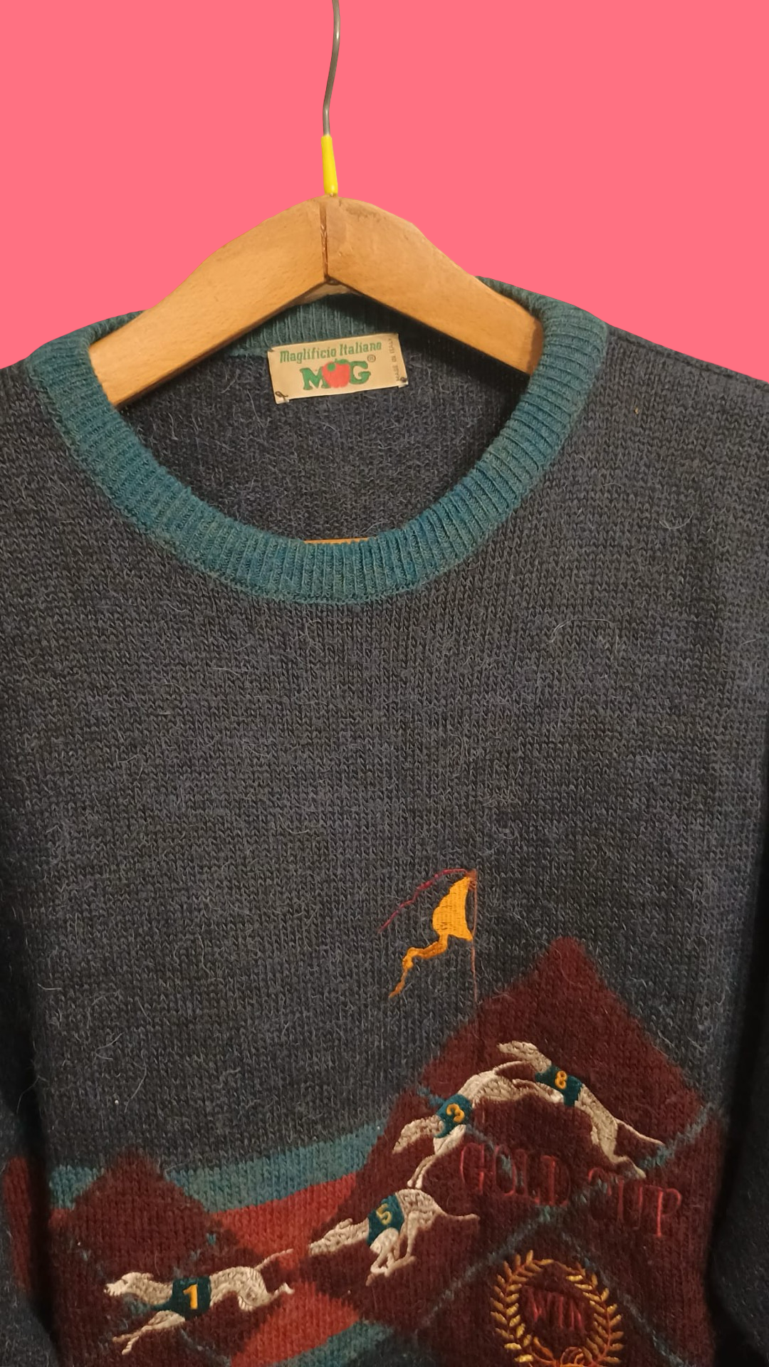 Vintage Multicolor Fantasy 90's Sweater Unisex Size XL