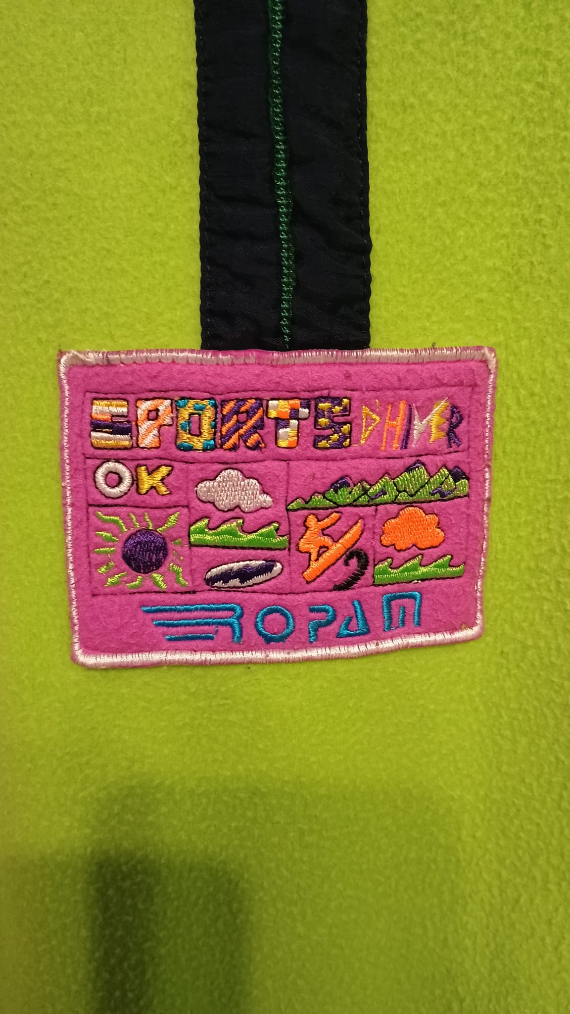 Vintage Multicolor Fantasy 90's Sweatshirt Unisex Size L