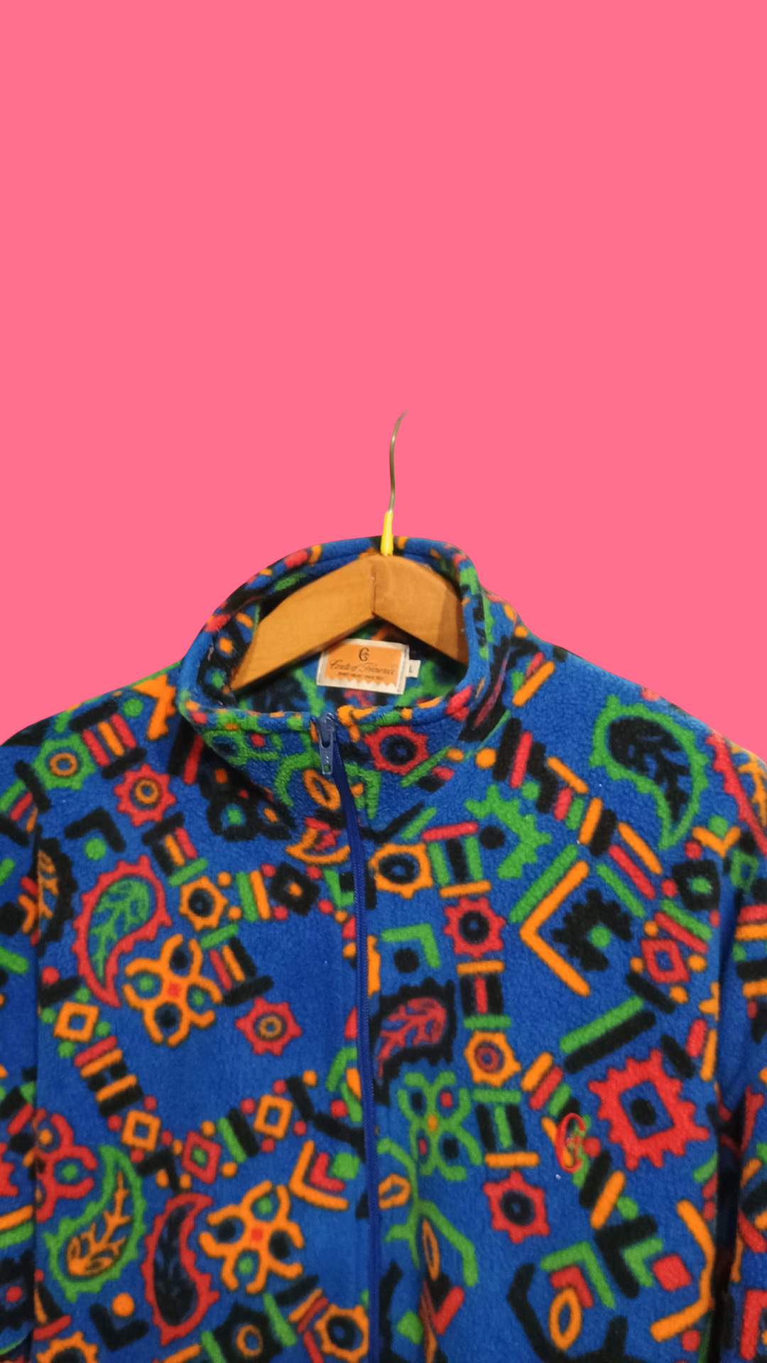 Vintage Multicolor Fantasy Conte of Florence 90's Sweatshirt Unisex Size L