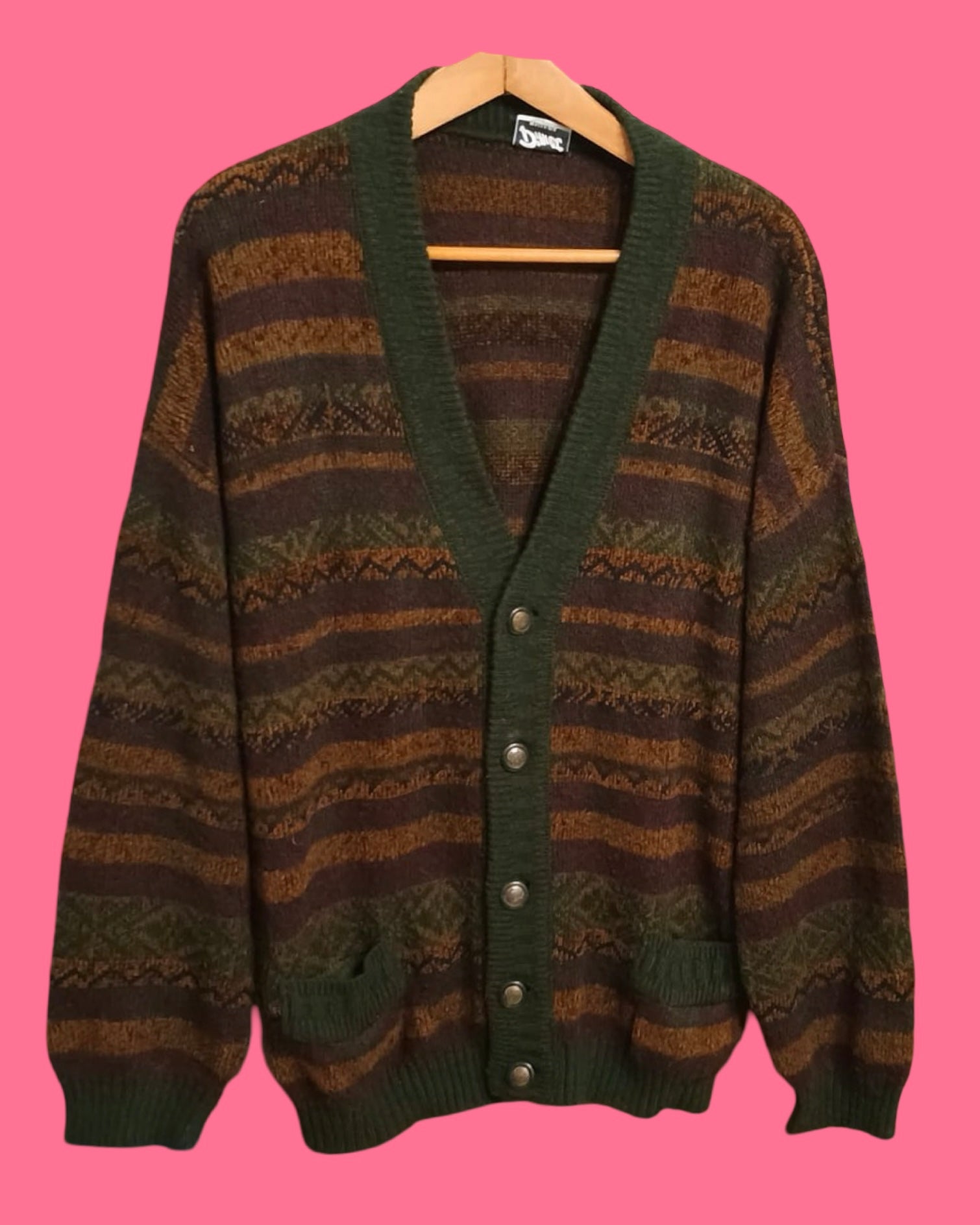 Vintage Multicolor Fantasy 90's Sweater Unisex Size XL