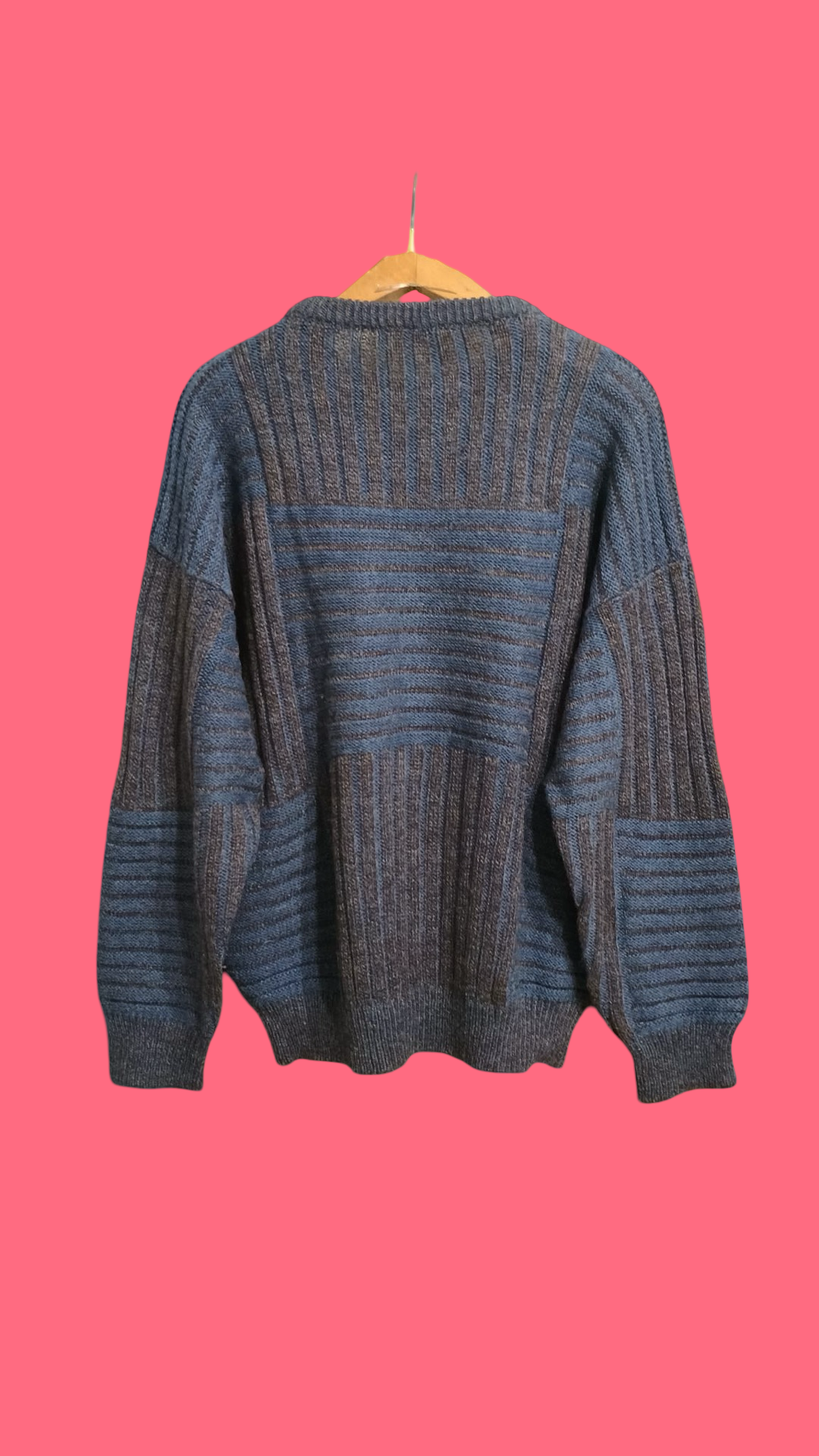 Vintage Multicolor Fantasy 90's Sweater Unisex Size L